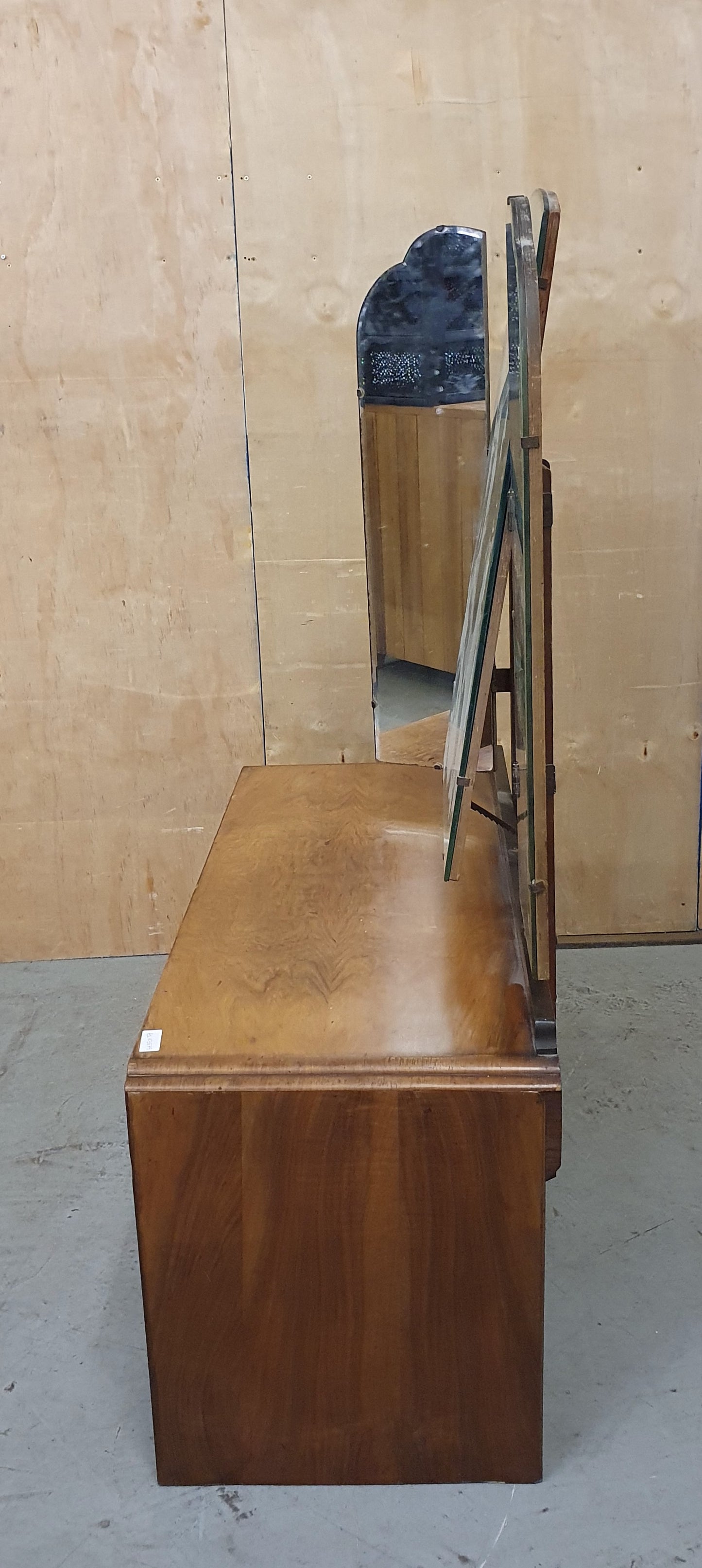 Vintage 2 Drawer Dressing Table with Mirror - EL103879