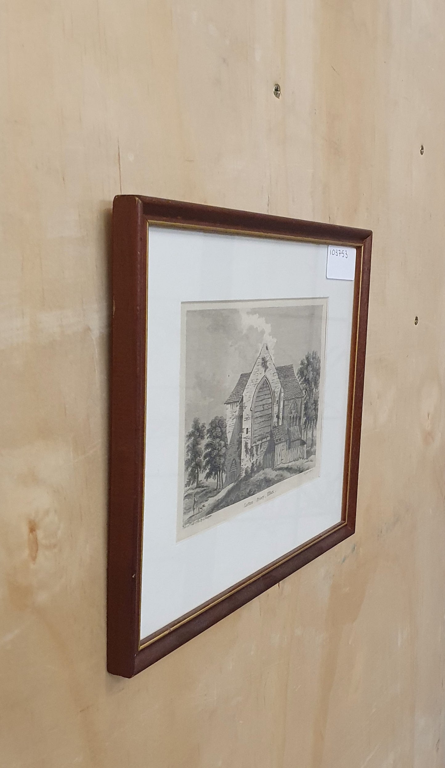 Latton Priory, Essex Vintage Art Print - 103753