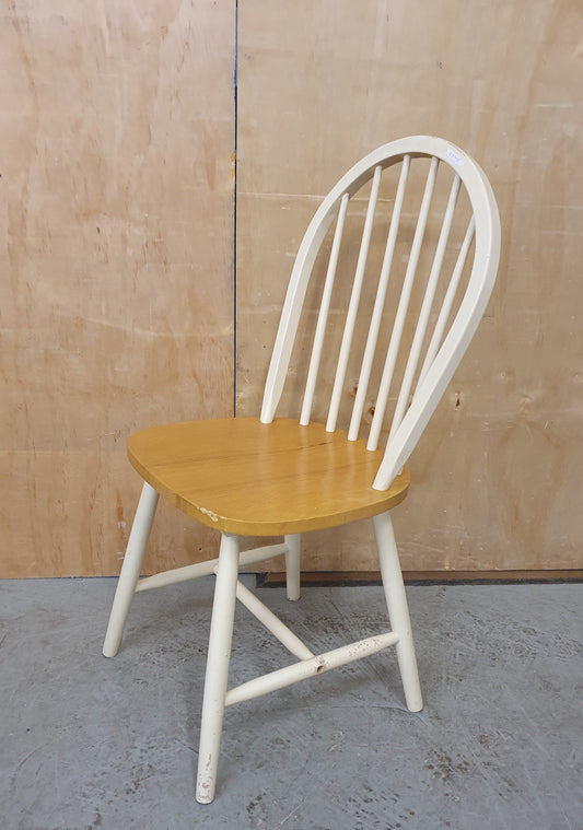 Single Wooden Spindle Back Chair - EL103995