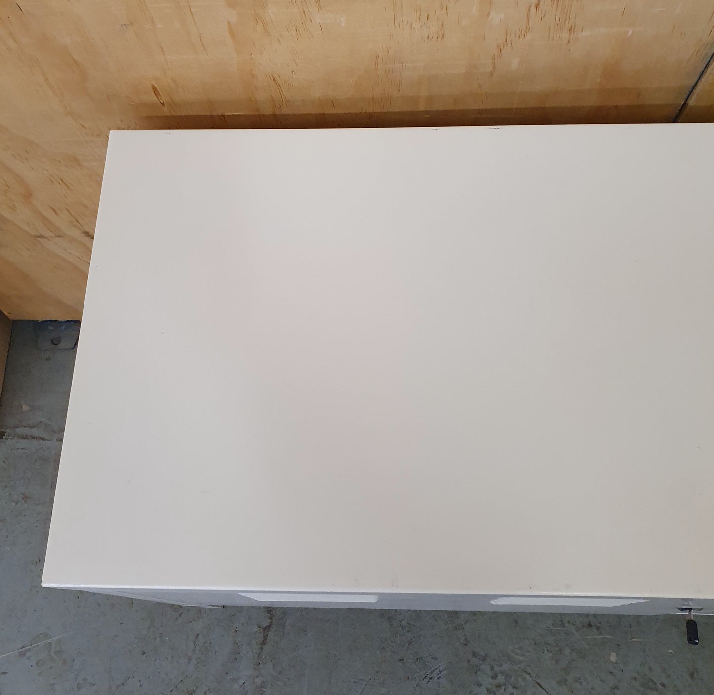 IKEA PS White Metal Lockable Cabinet - 104317