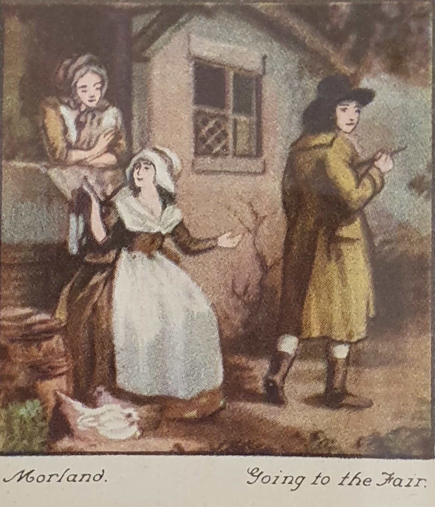 Morland "Going to the Fair" Vintage Art Print - 103768