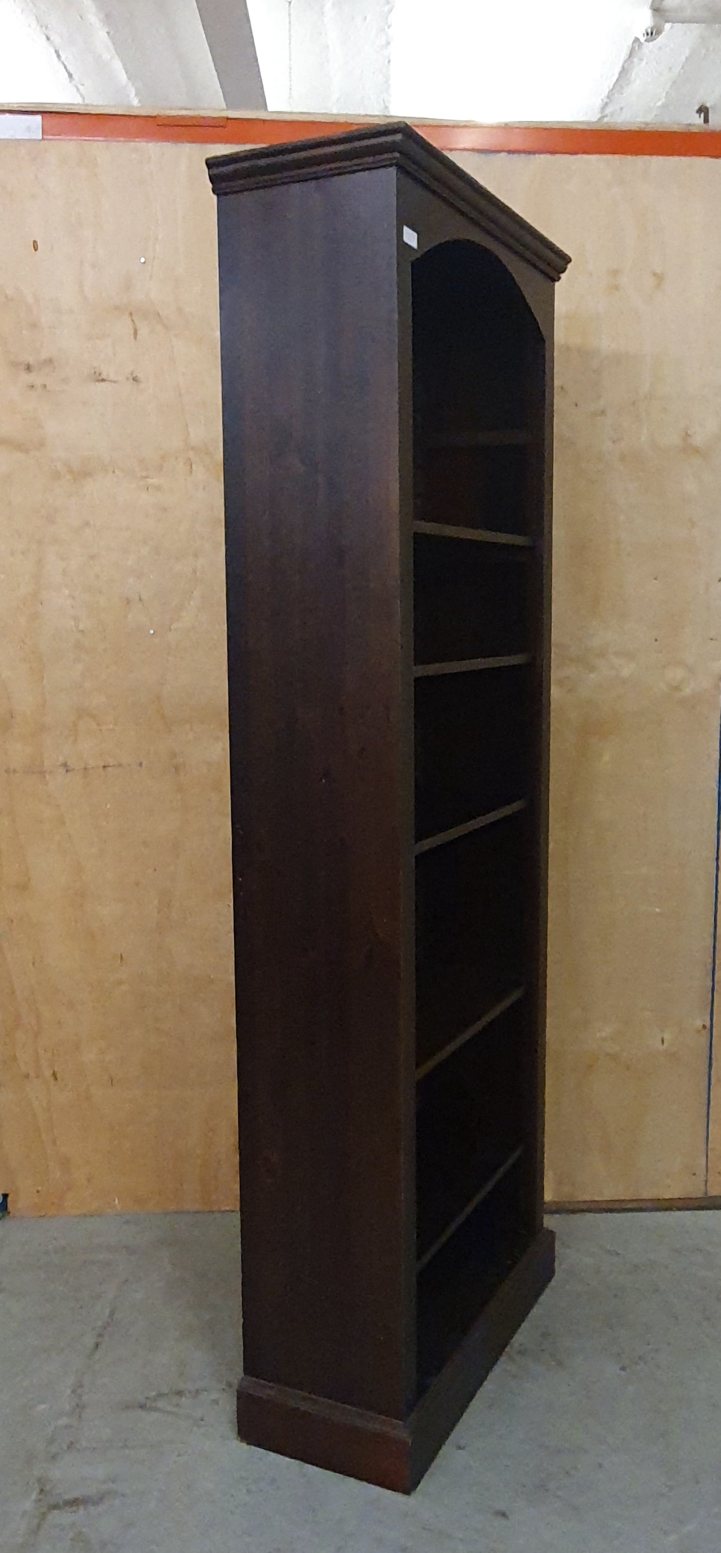 Large Mahogany Bookcase with Removable Shelves - 104768