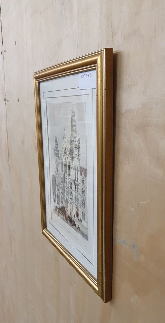 The Congregational Meorial Hall, Farringdon Street Vintage Art Print - 103773