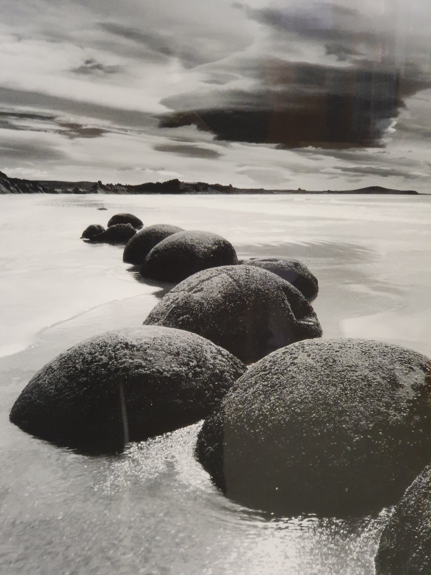 MONTE NAGLER Large Beach Art Print in Silver Frame - EL103717