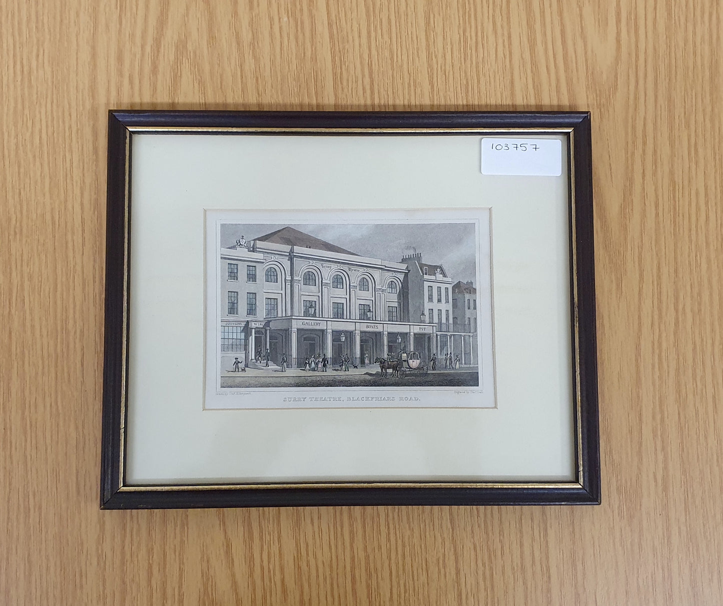 Surry Theatre, Blackfriars Road Vintage Art Print - 103757