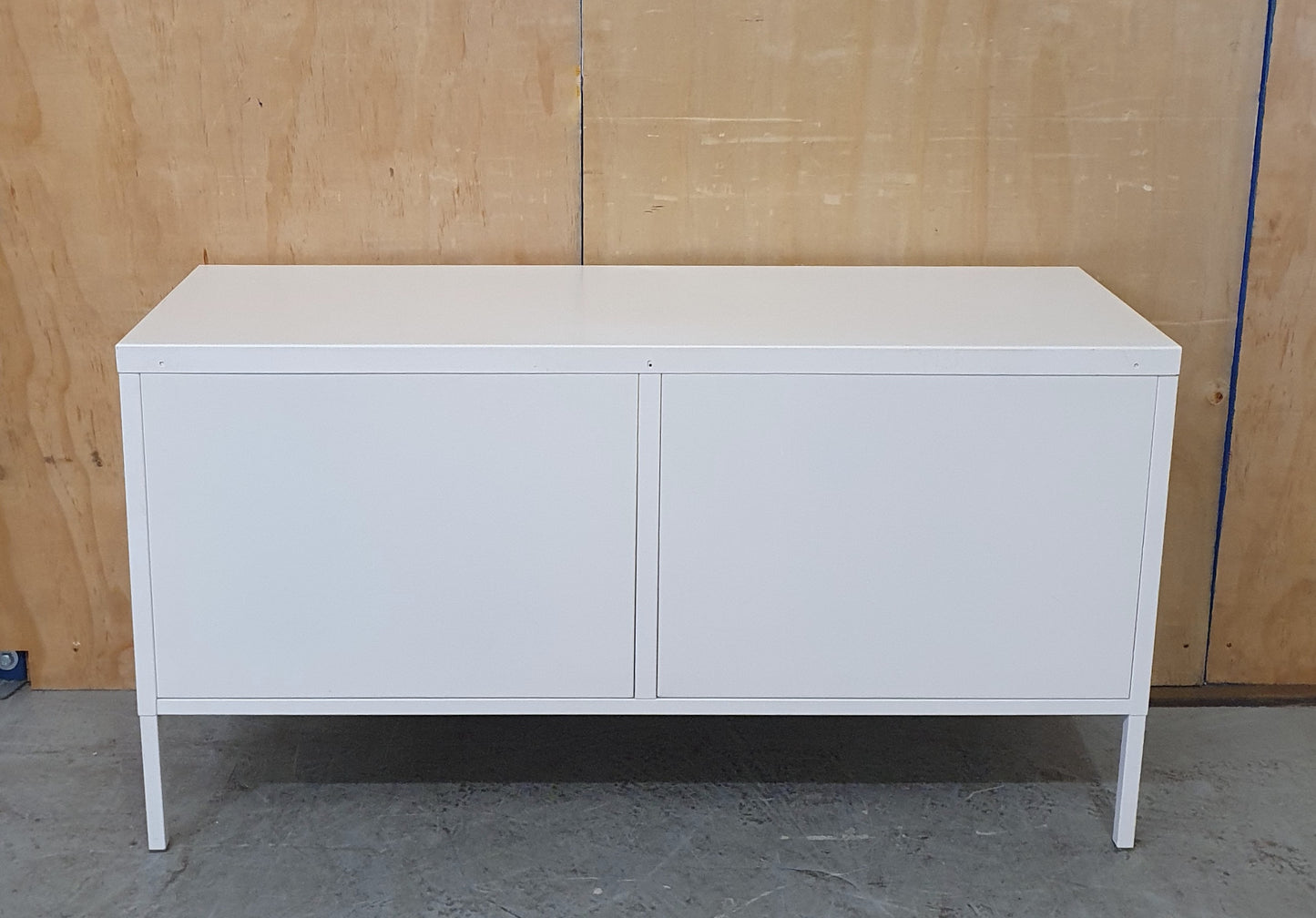 IKEA PS White Metal Lockable Cabinet - 104317