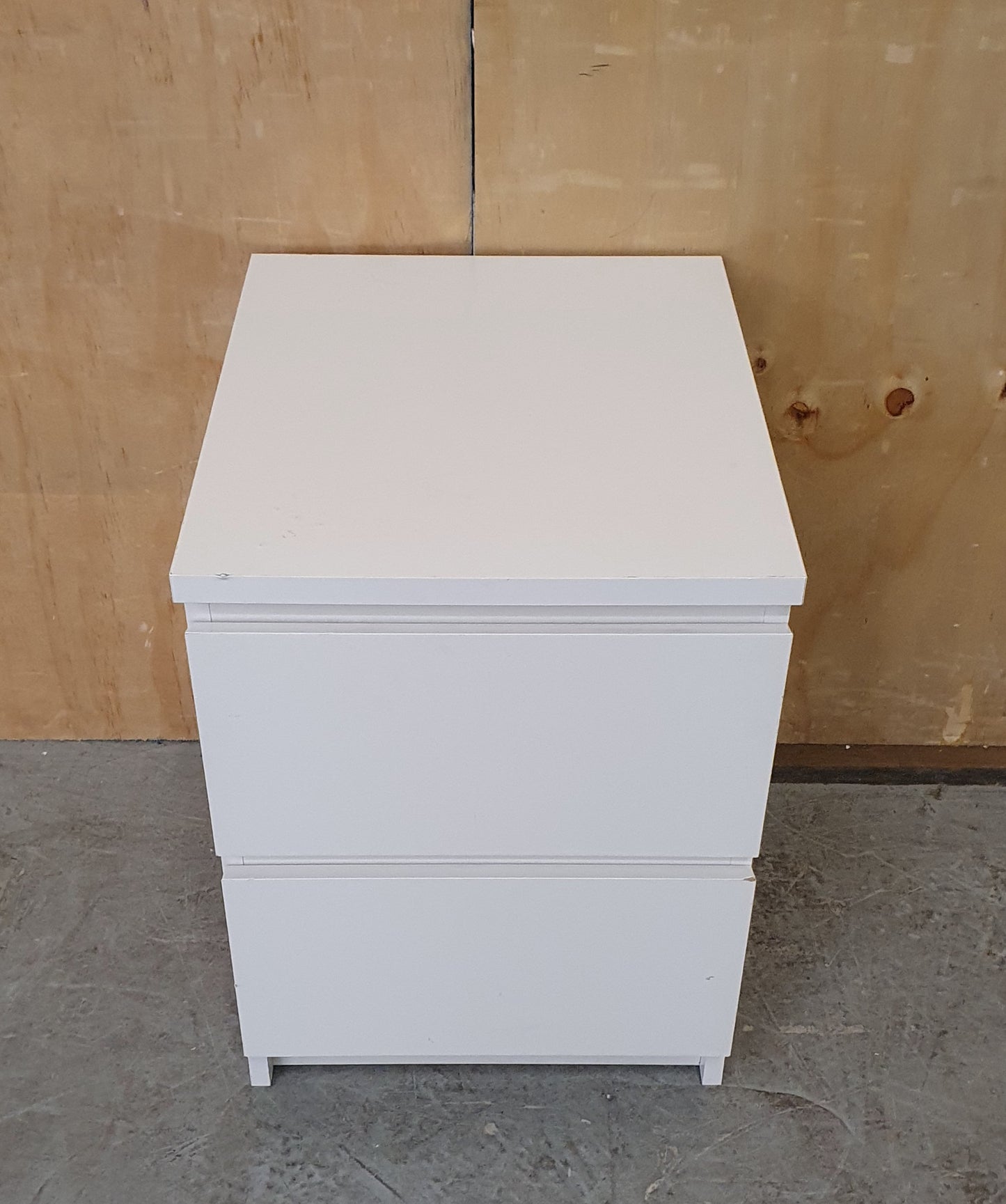 IKEA MALM White Single Bedside Cabinet - 104895