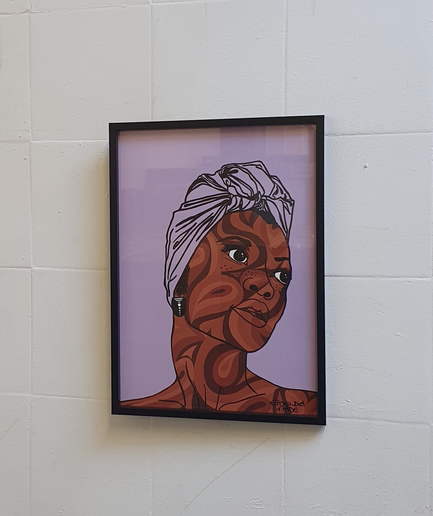 EmeldaMade "The Amandla Series - Glenrose" Art Print - 011024-06