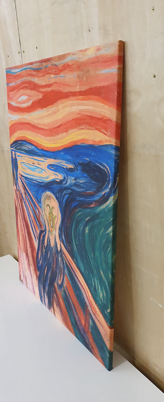 EDWARD MUNCH "The Scream" Canvas Art Print - 060225-14