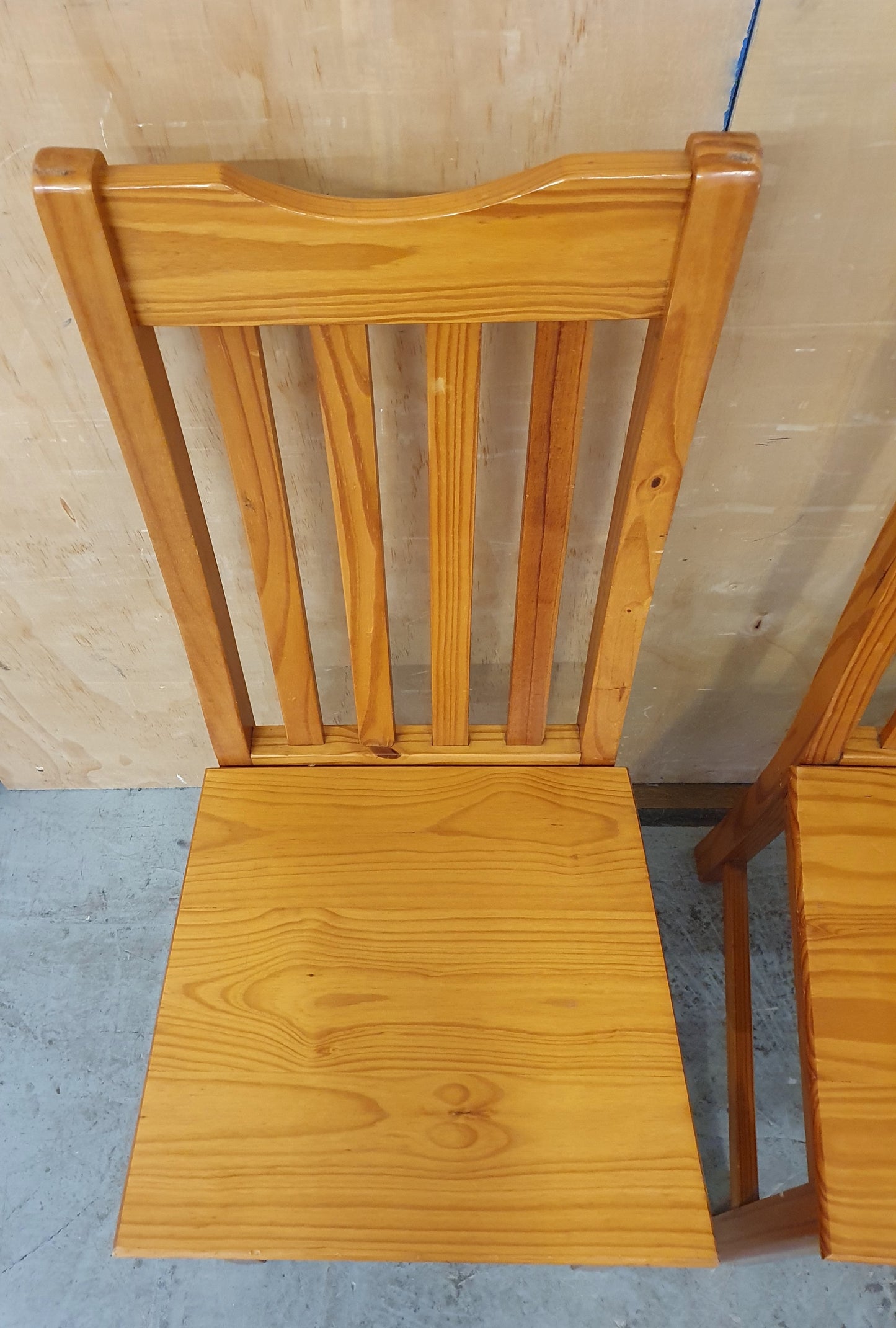 2 Matching Pine Dining Chairs - EL104391 / EL104392