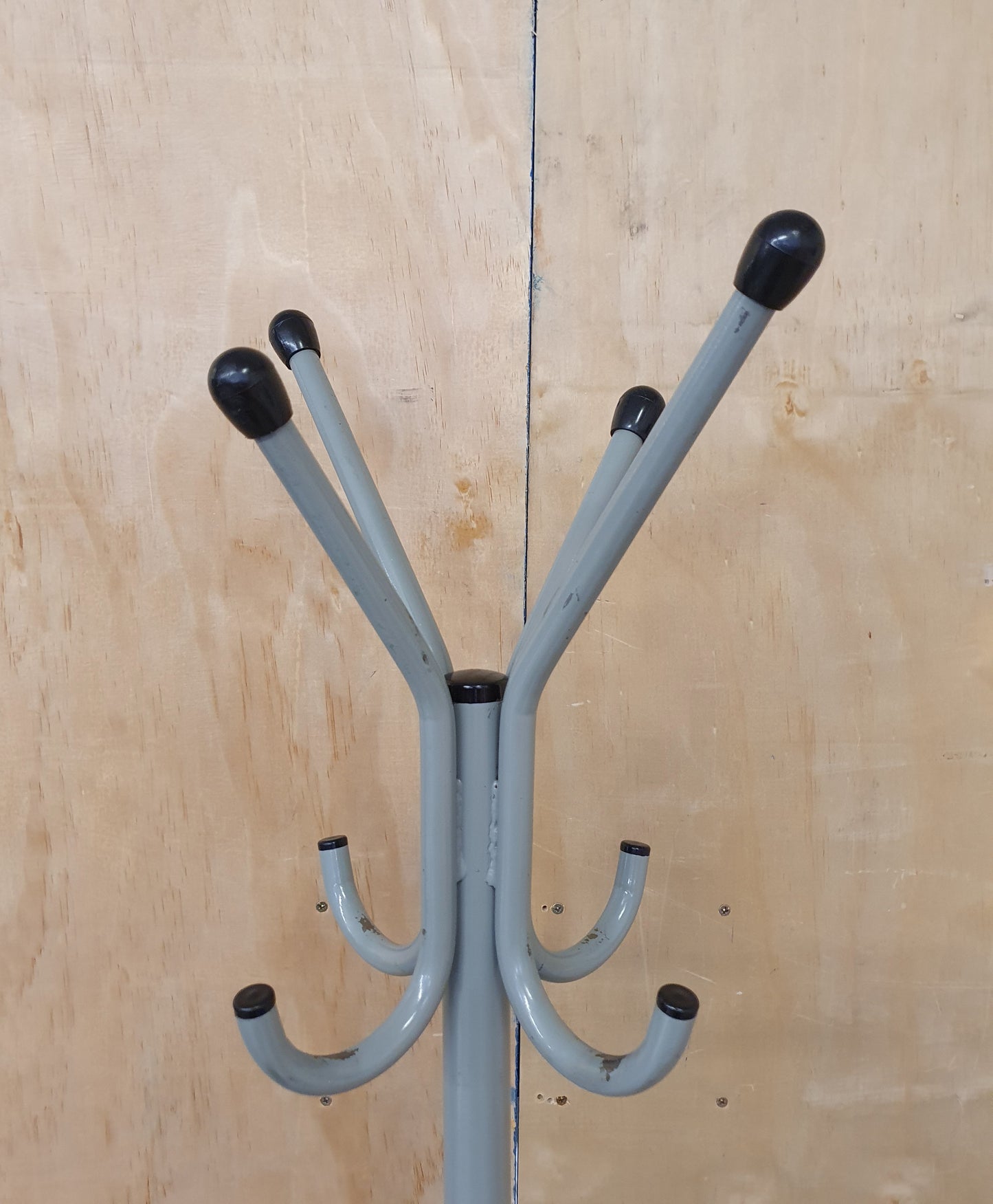 Grey Metal Freestanding Coat Stand - 040725-01