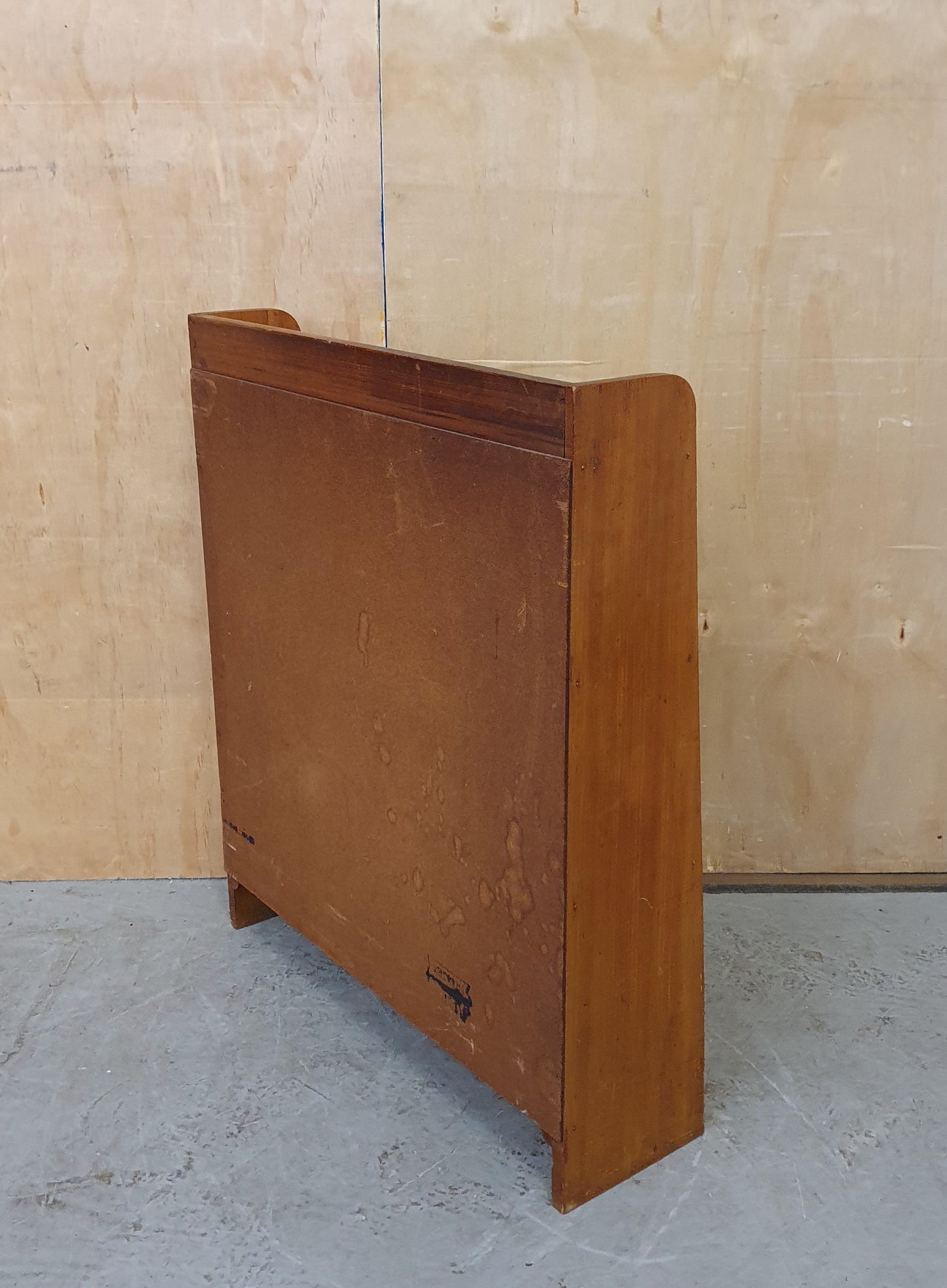 Vintage Small Wooden Bookcase with 4 Shelves - 103918