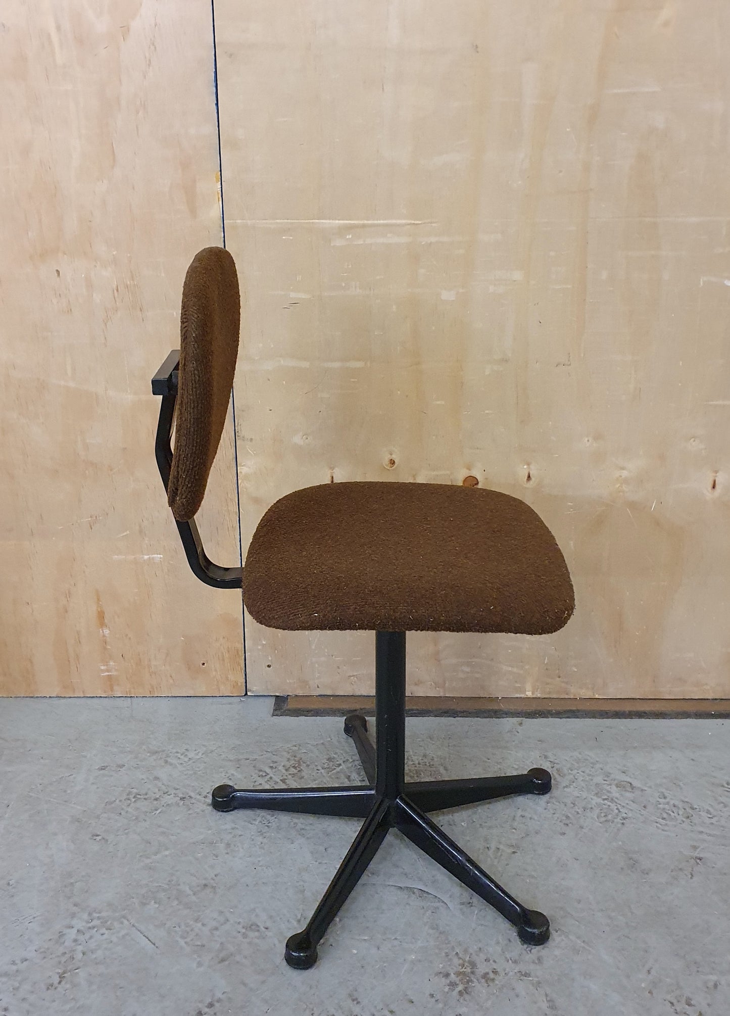 Brown Teddy Bear Fabric Children's Office Chair - EL104077