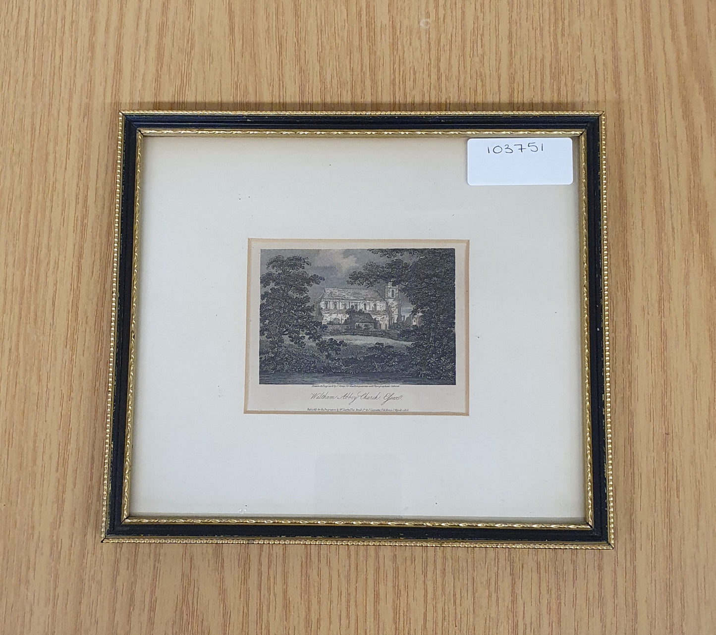 Waltham Abbey Church, Essex Vintage Art Print - 103751