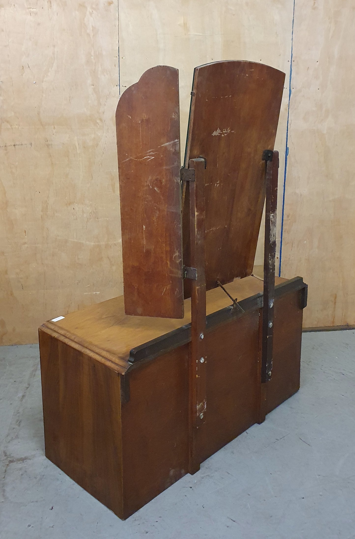 Vintage 2 Drawer Dressing Table with Mirror - EL103879