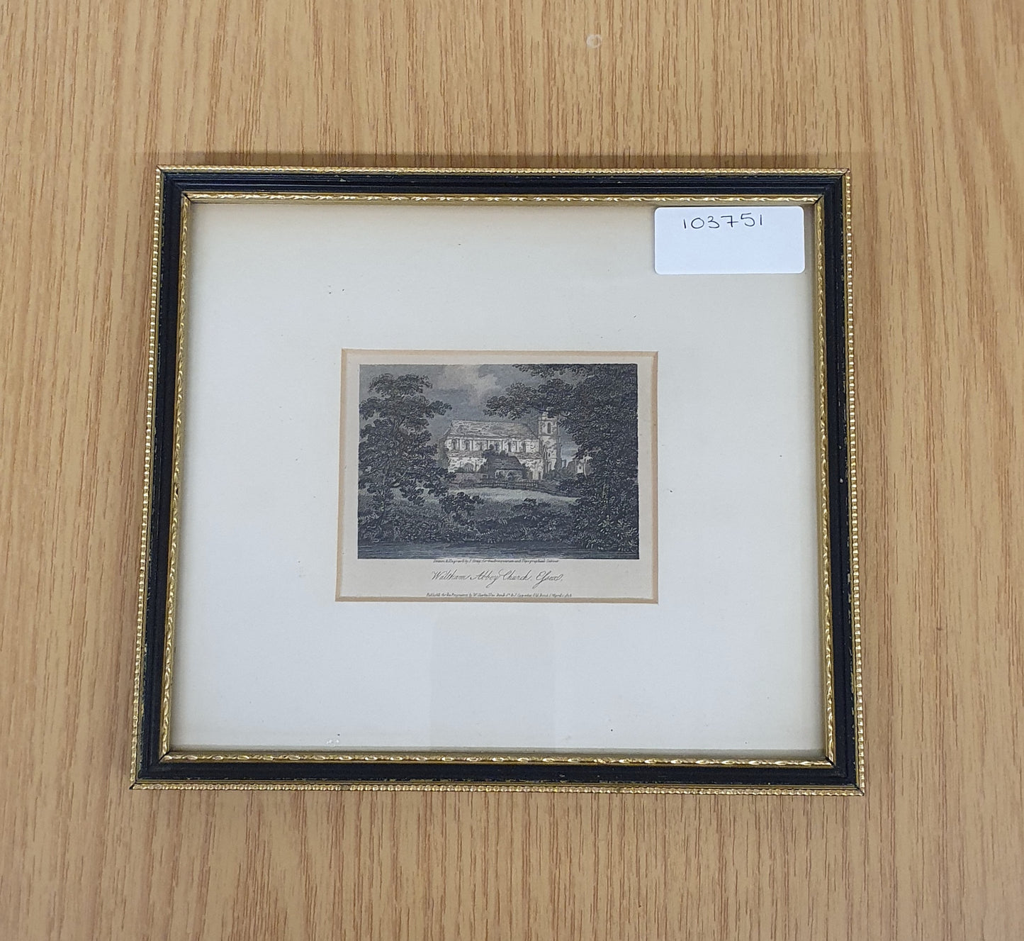 Waltham Abbey Church, Essex Vintage Art Print - 103751