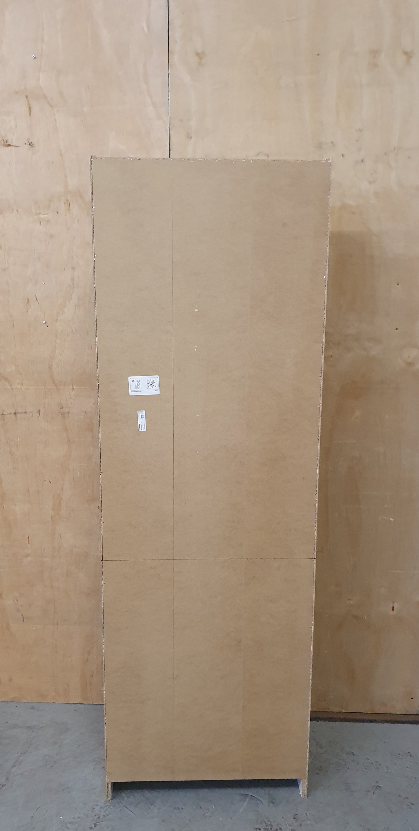 IKEA GERSBY White Wood Tall 4 Shelf Bookcase - 103852