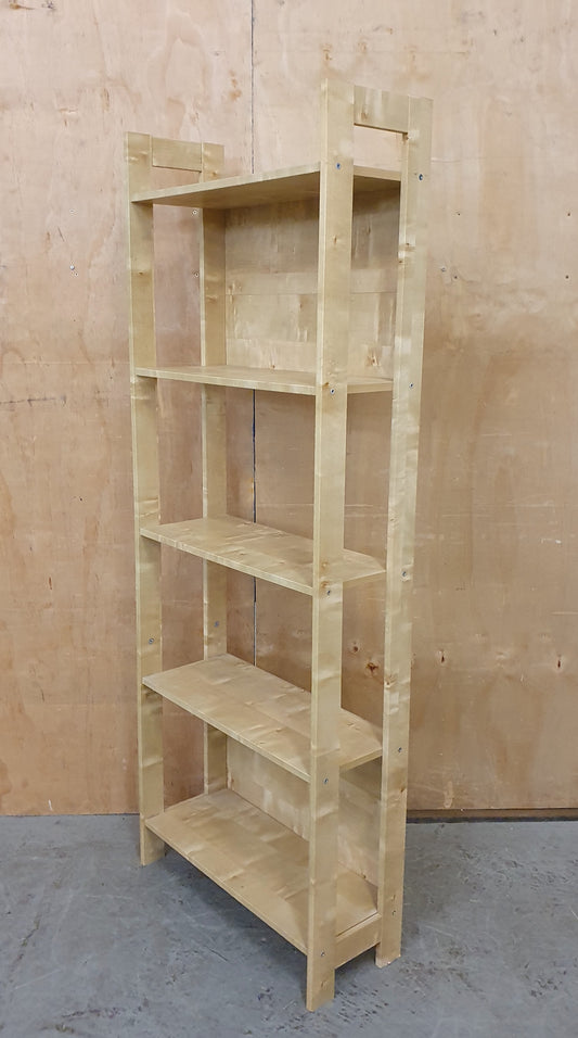 5 Shelf Wood Bookcase - 104822