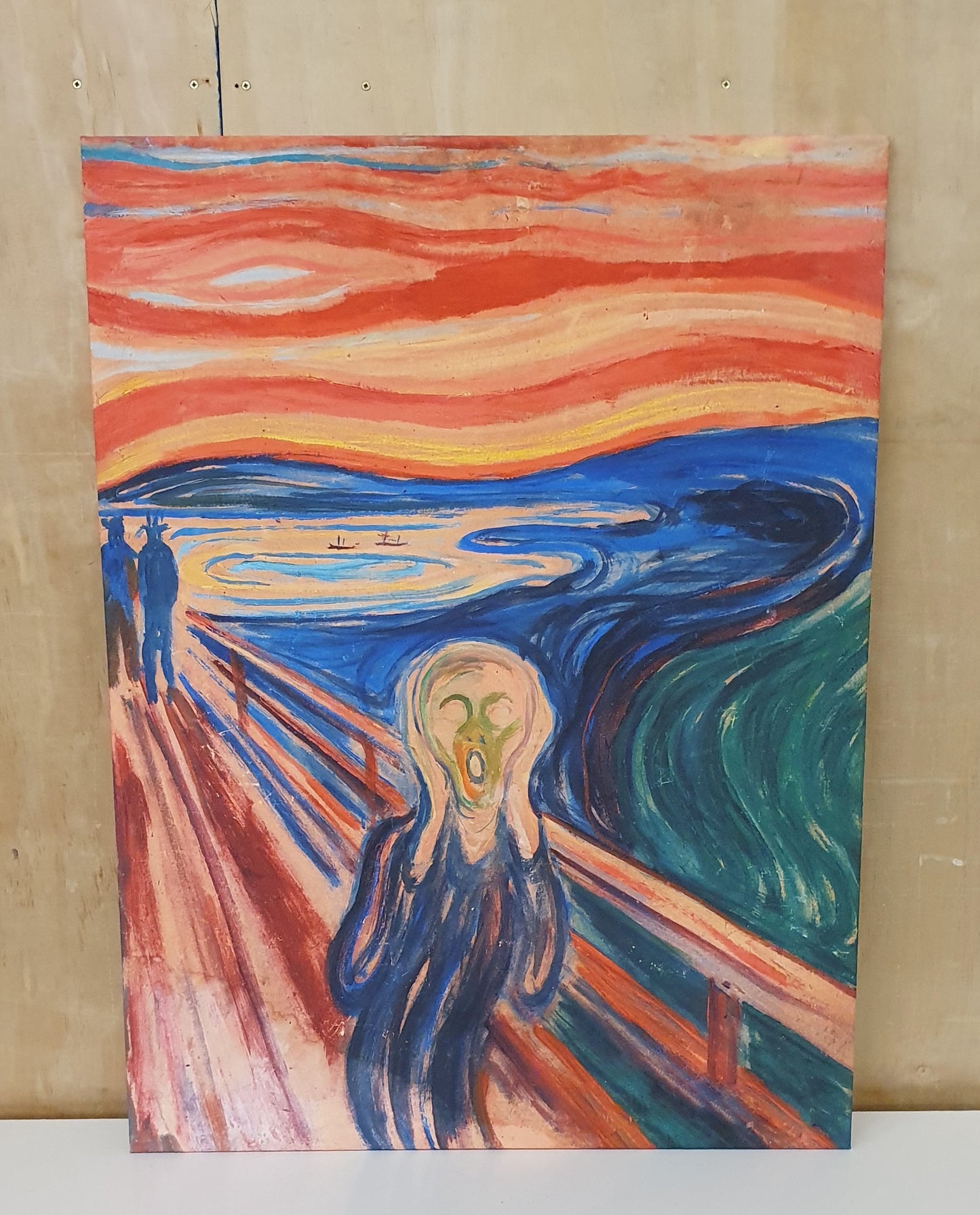 EDWARD MUNCH "The Scream" Canvas Art Print - 060225-14