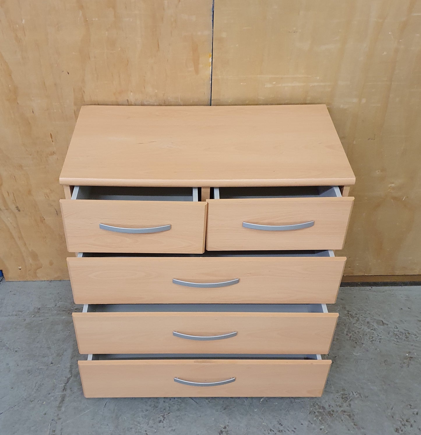 Small 5 Drawer Wood Chest of Drawers - 104865