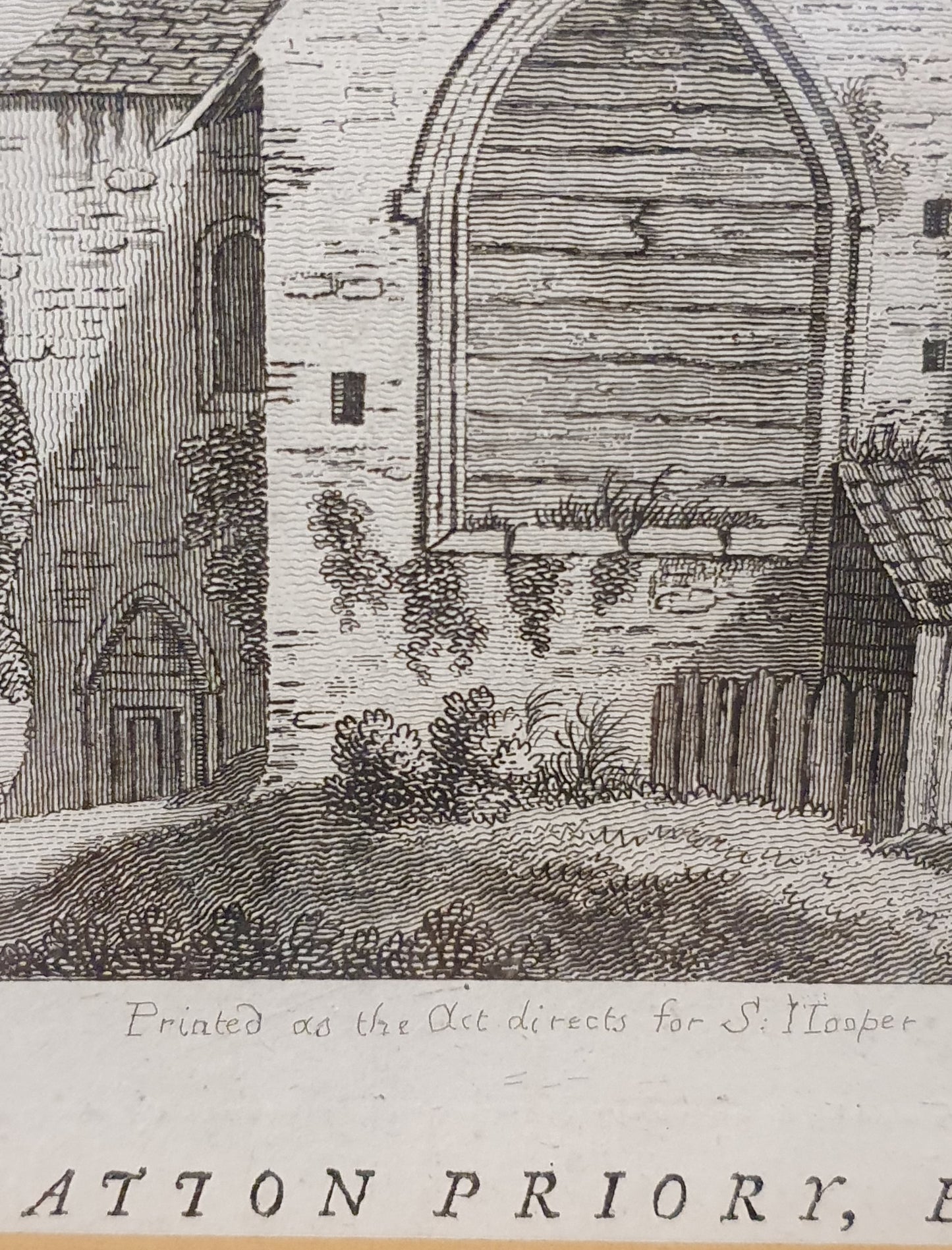 Latton Priory, Essex Vintage Art Print - 103762