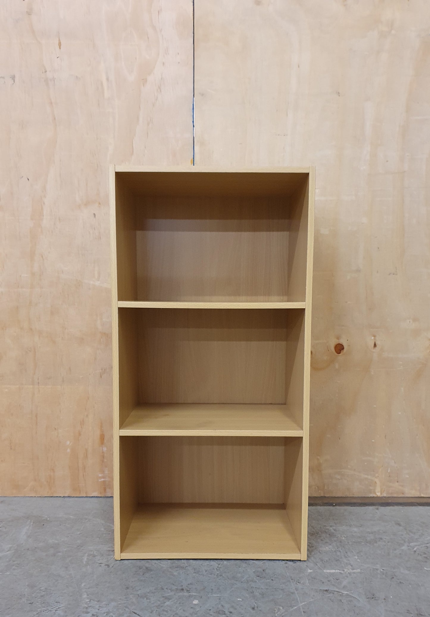 Small Wood 2 Shelf Bookcase - 130825-05
