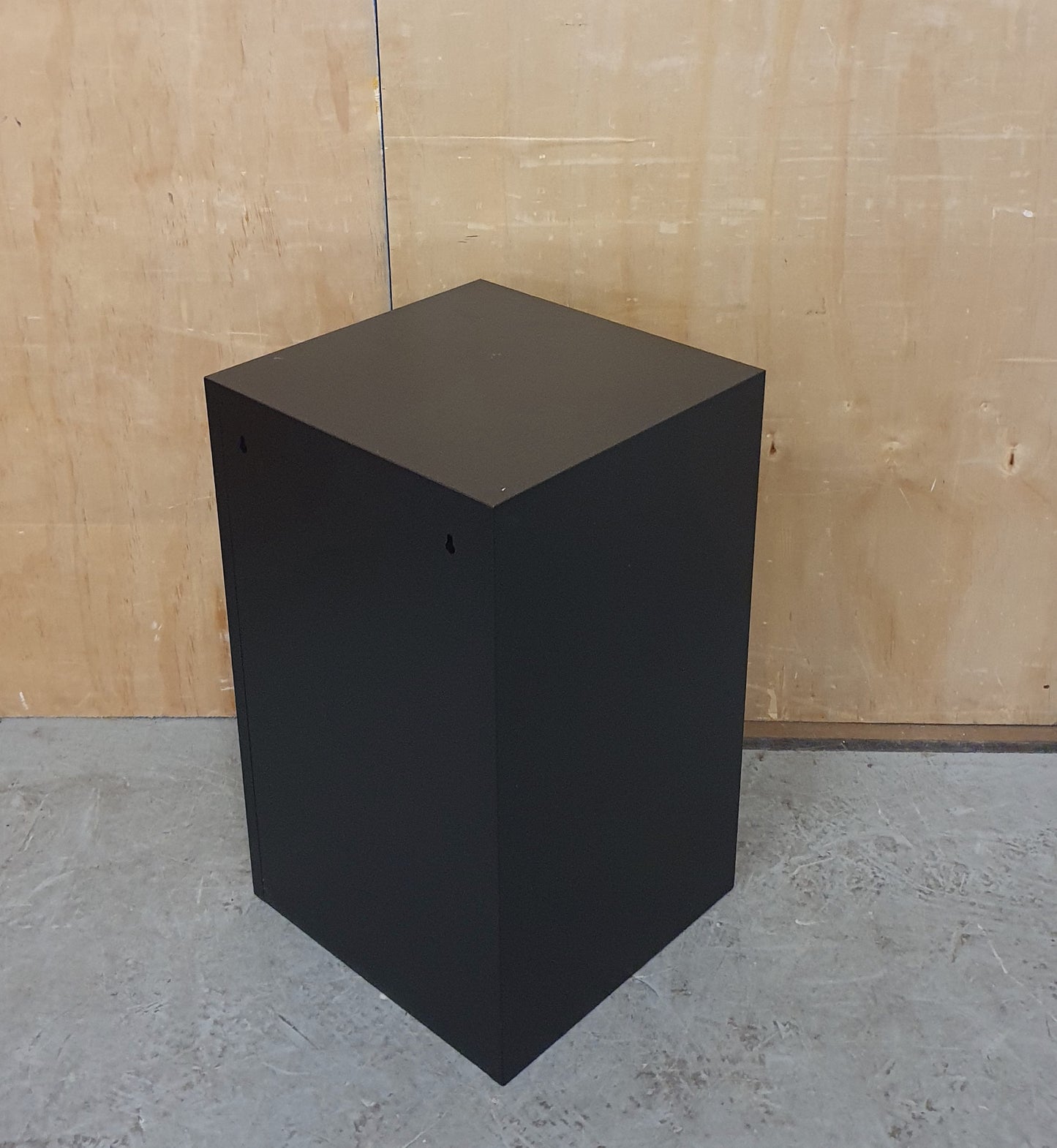 Small Black 2 Drawer Metal Filing Cabinet - 150825-11
