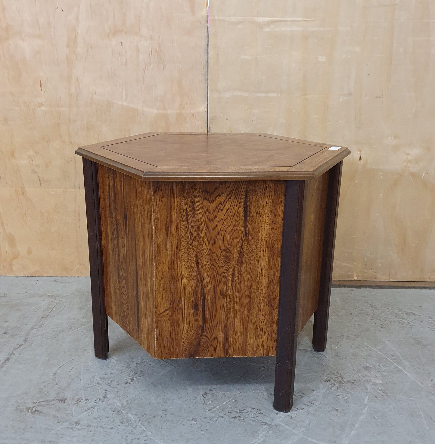 Hexagon Shaped Cabinet with Two Doors - EL103866