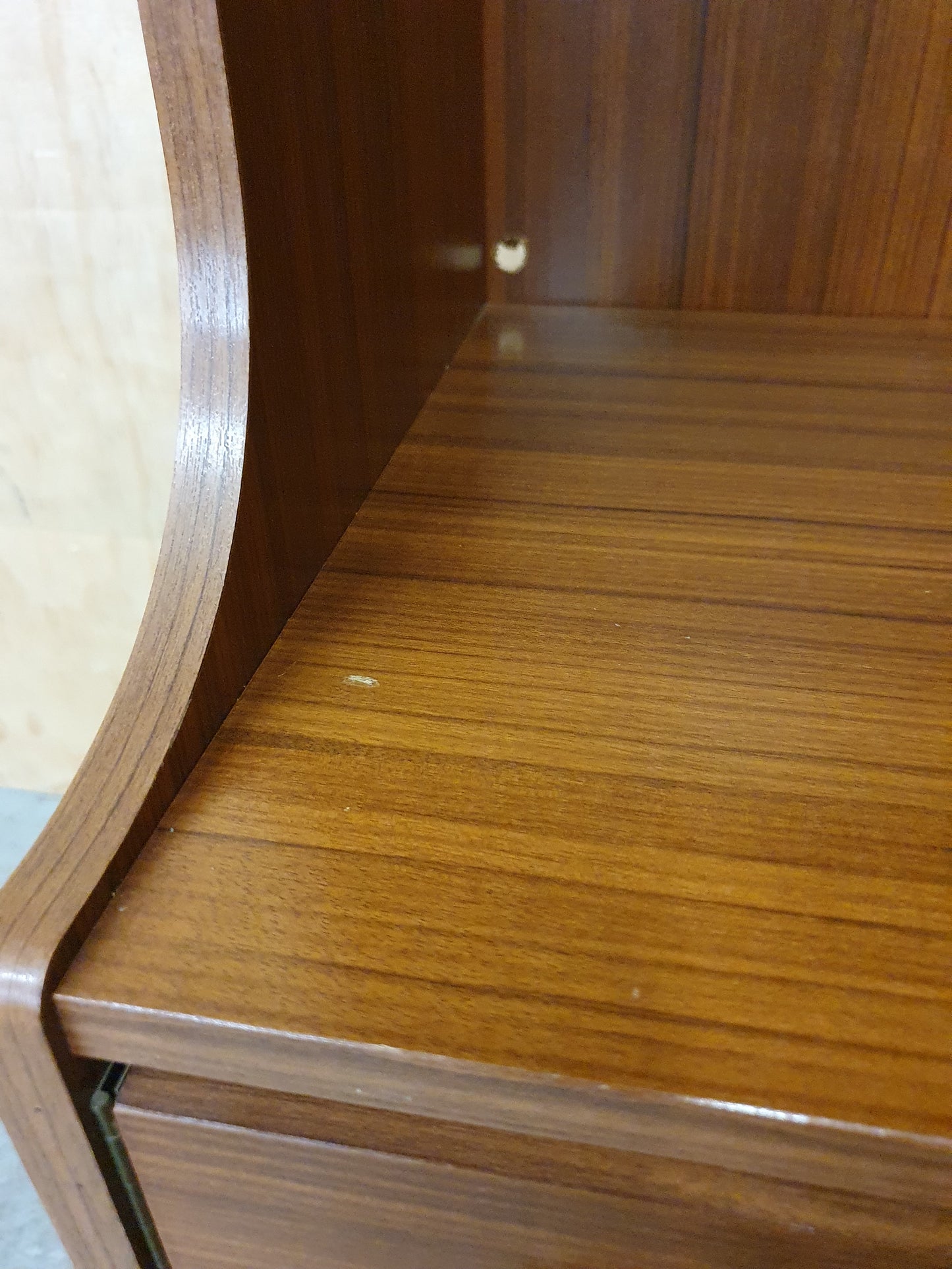 Vintage Display Cabinet with Bottom Cabinet - 104464