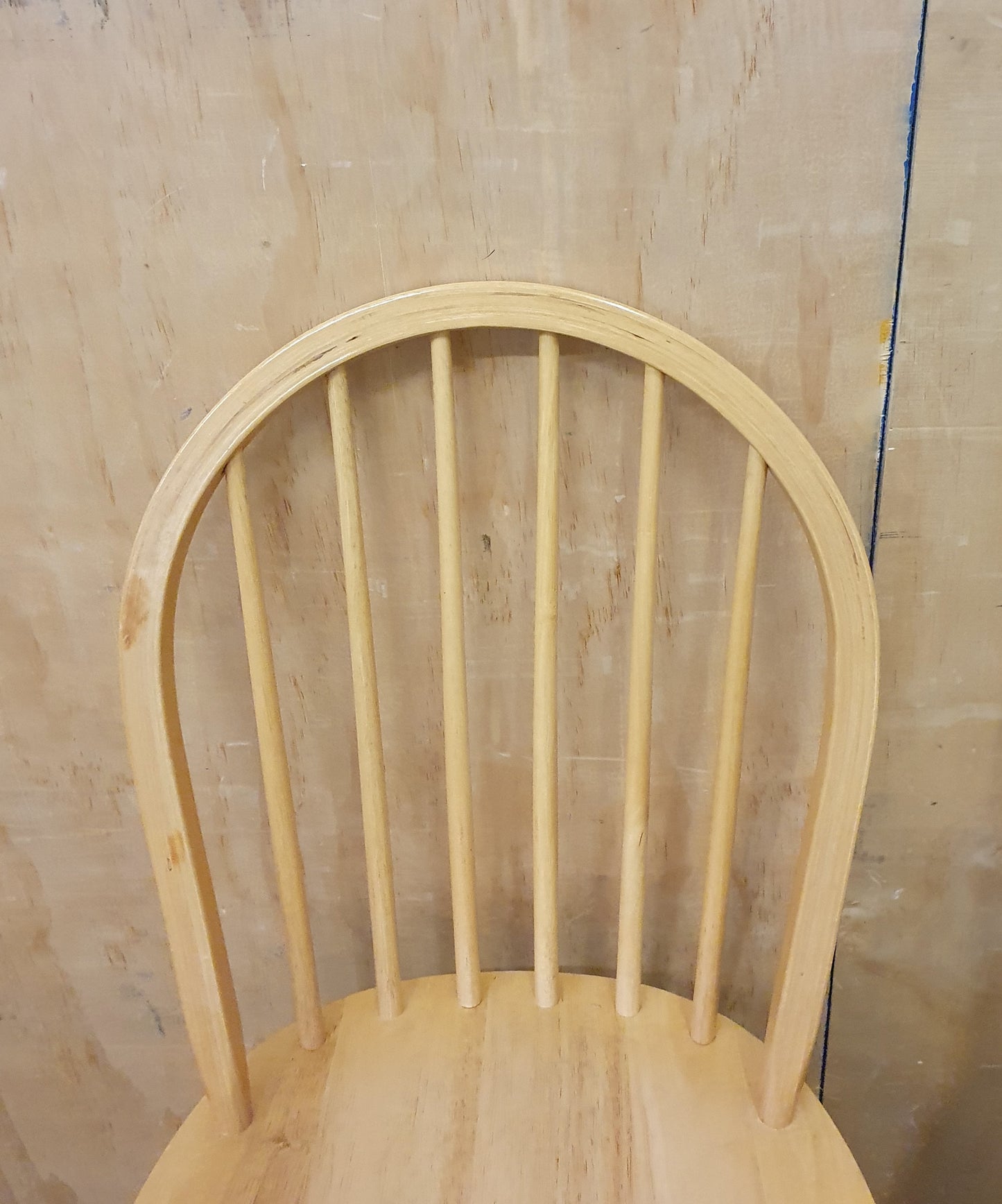 2 Matching Pine Spindle Back Dining Chairs - 104416 / 104417