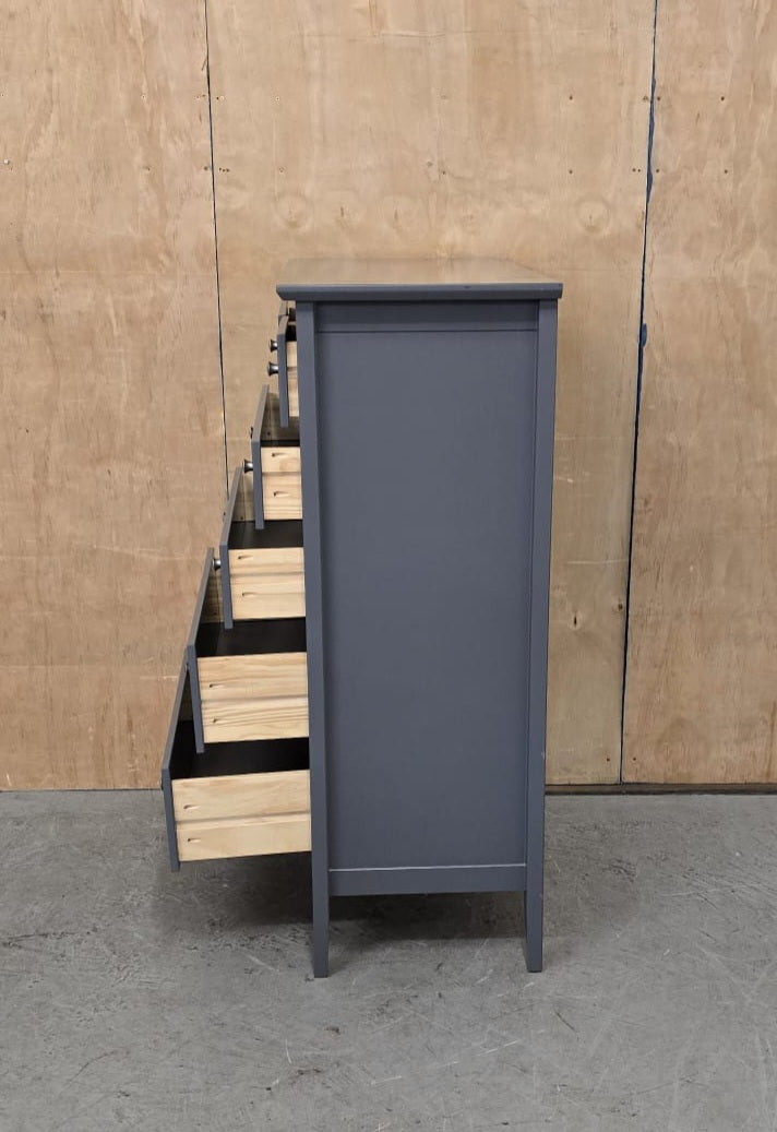 IKEA IDANÄS Grey Large Wood 6 Drawer Chest of Drawers - 104719