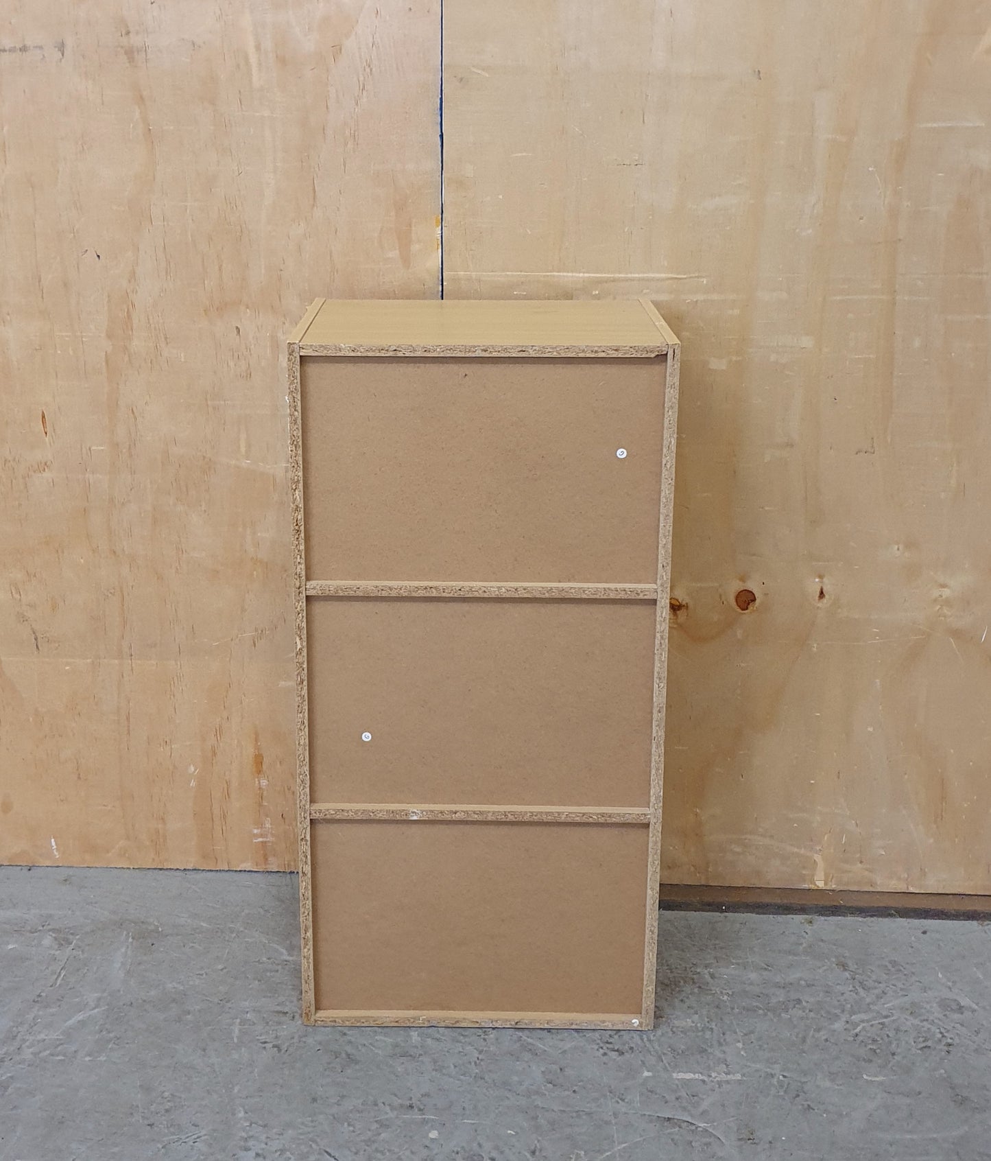 Small Wood 2 Shelf Bookcase - 130825-05
