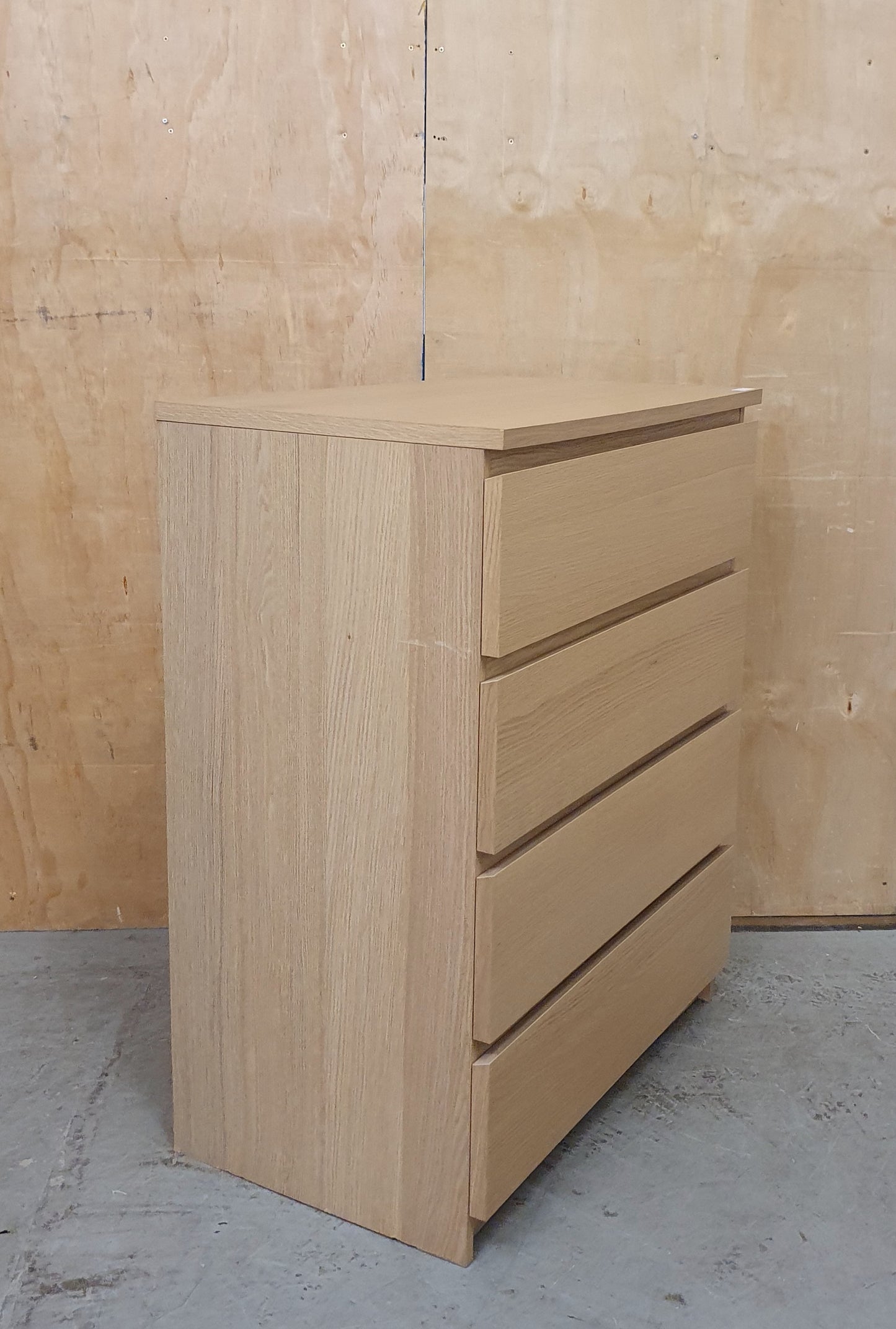 IKEA MALM Wood 4 Drawer Chest of Drawers - 104775