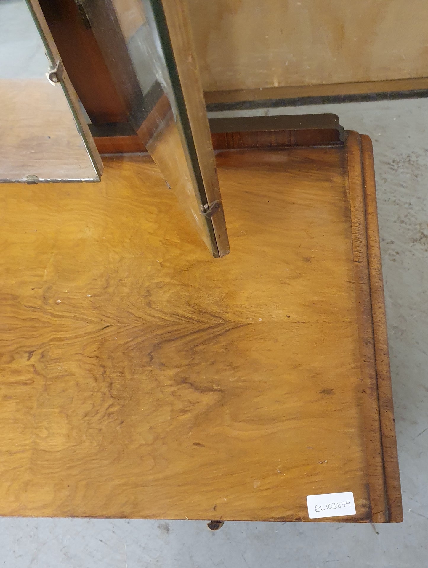 Vintage 2 Drawer Dressing Table with Mirror - EL103879