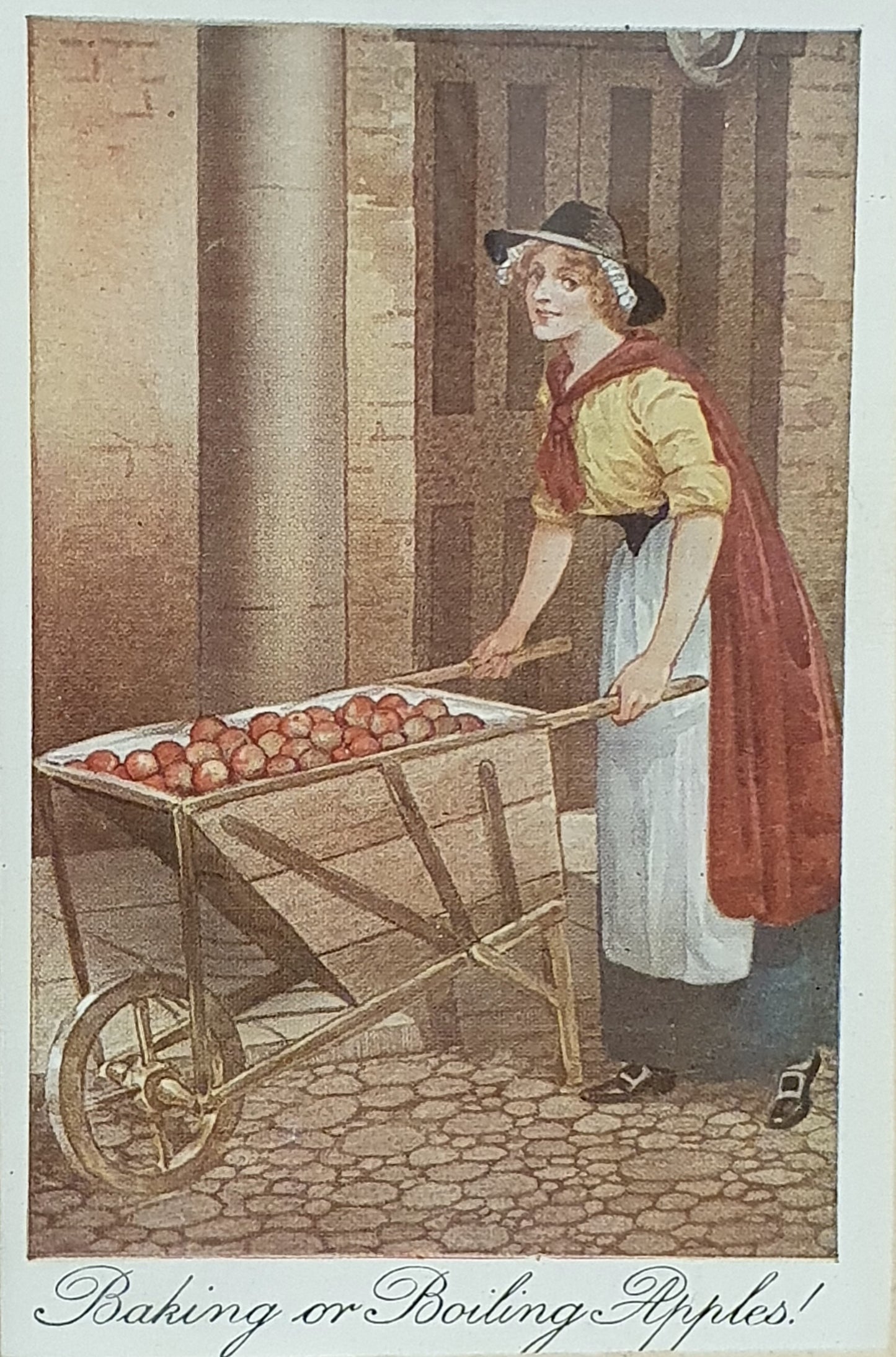 Baking or Boiling Apples Vintage Art Print - 103769