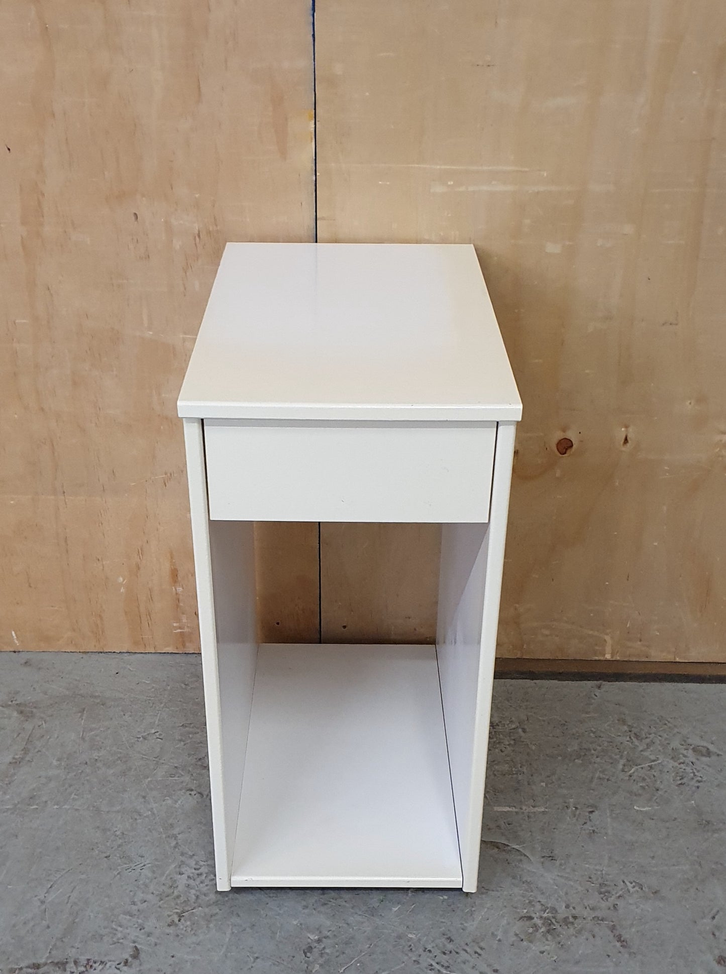 IKEA Wood White Cabinet with 1 Top Drawer - EL104480