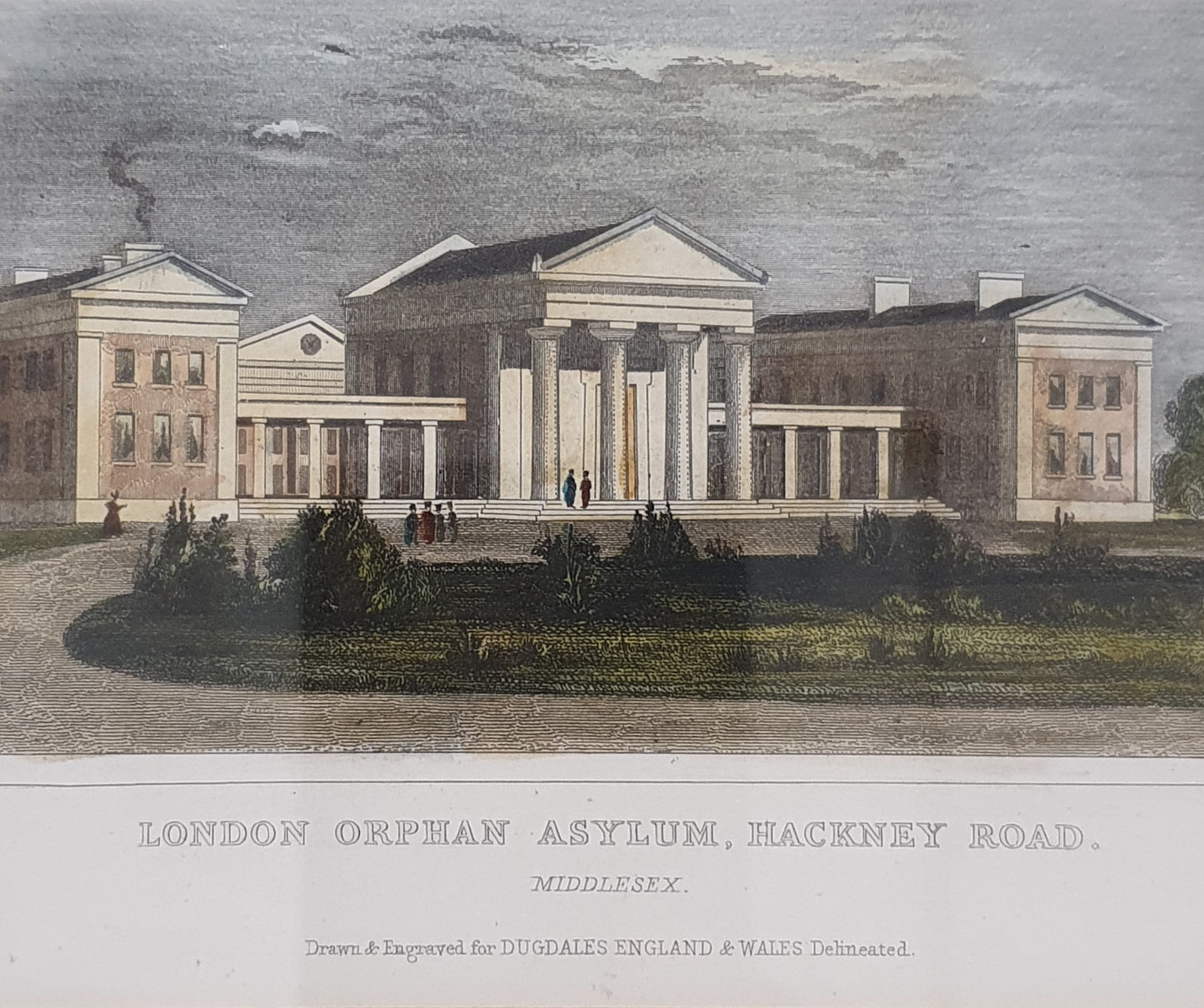 London Orphan Asylum, Hackney Road Vintage Art Print - 103742