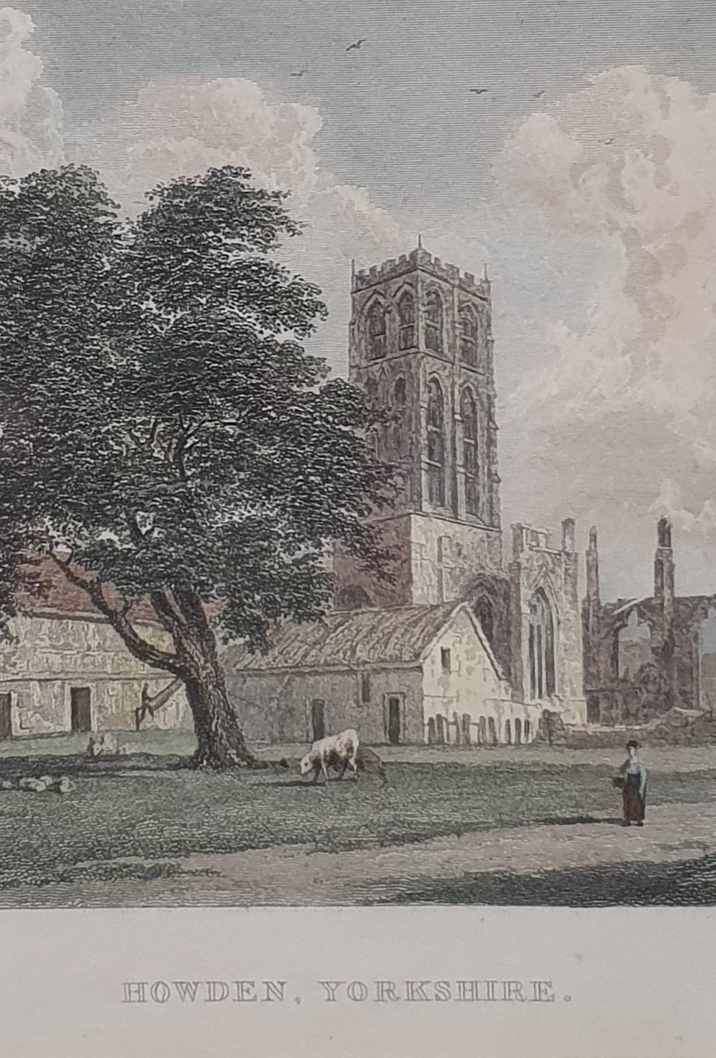 Howden, Yorkshire Vintage Art Print - 103764