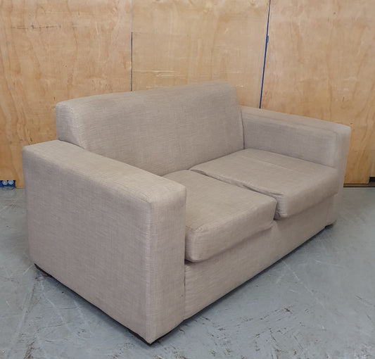 2 Seater Beige Modern Sofa - 104818
