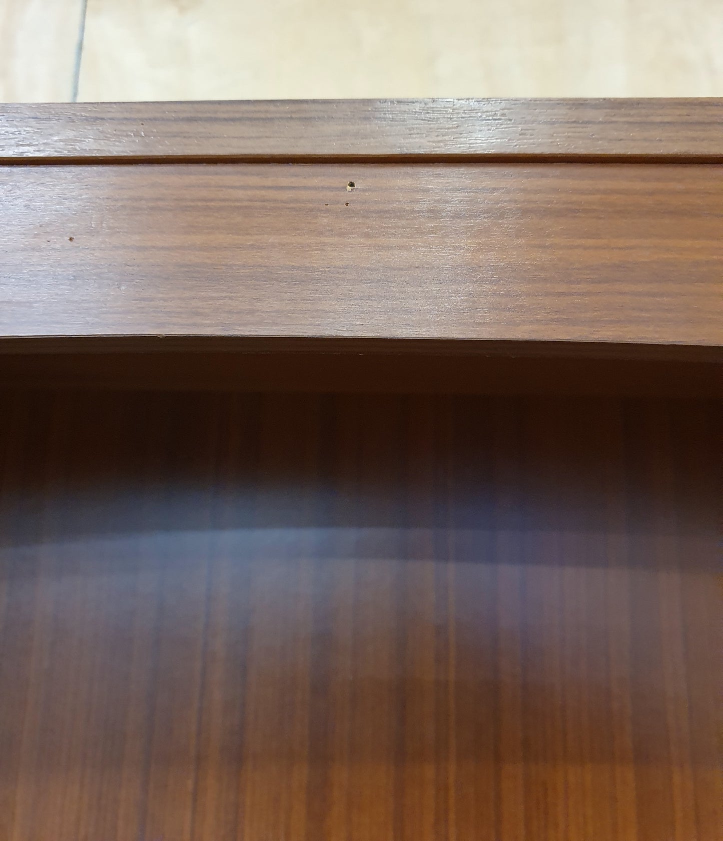 Vintage Display Cabinet with Bottom Cabinet - 104464