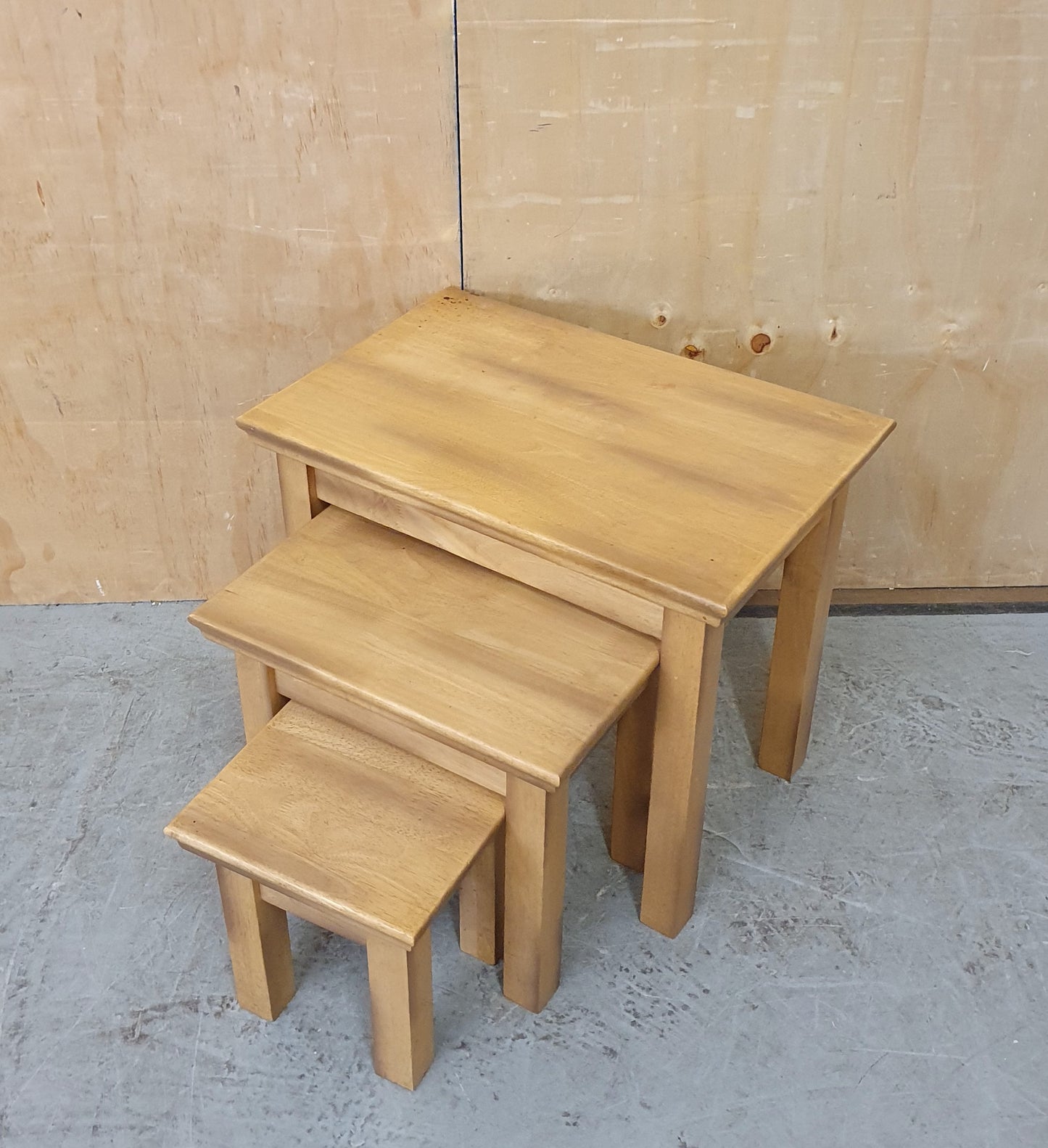 3 Wood Nest of Tables - 104421