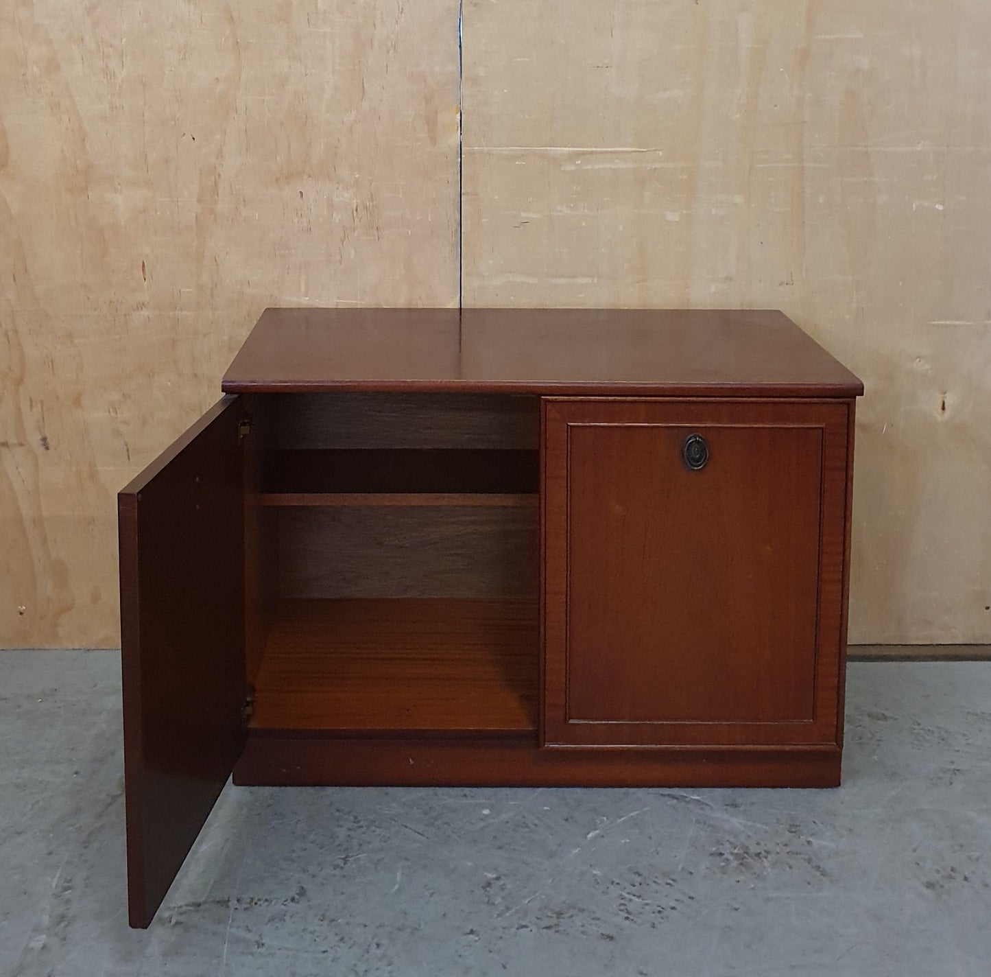 2 Door Wood Cabinet with 1 Internal Shelf - EL104470