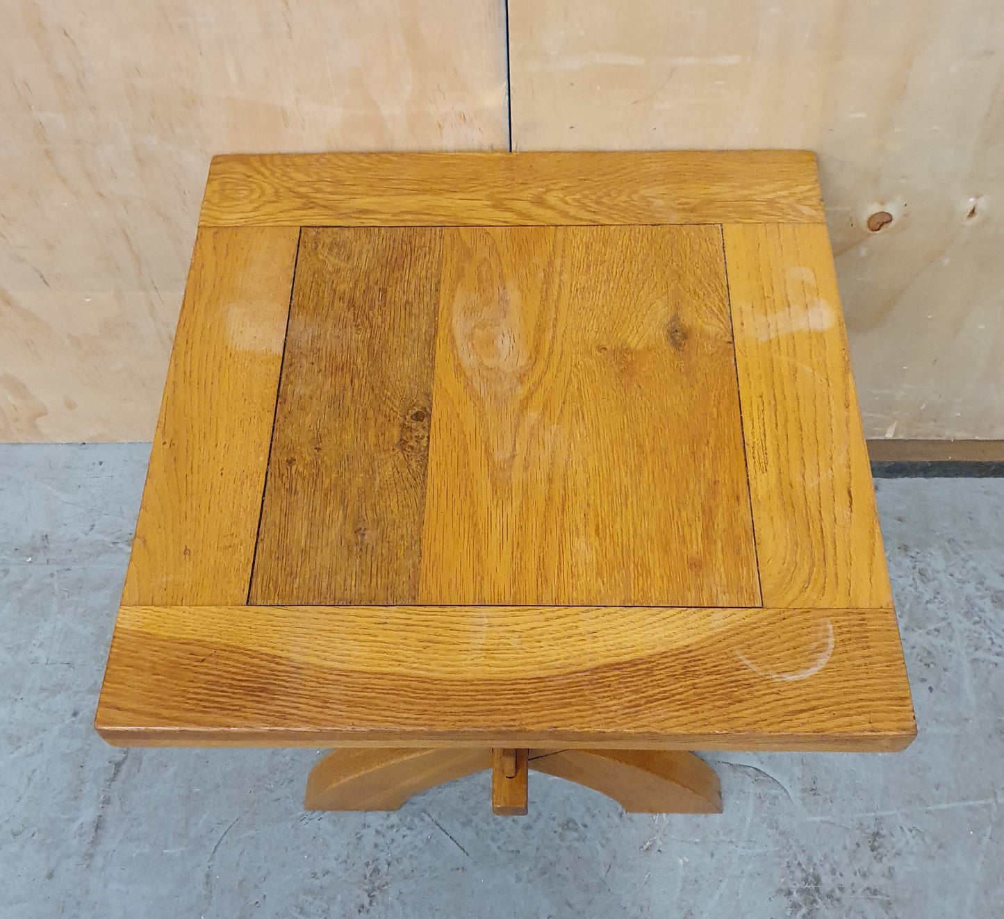 Solid Wood Coffee Table with Cross Over Feet  - 104110