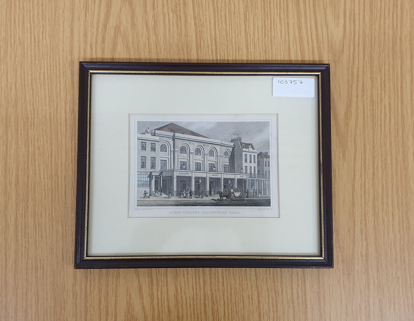 Surry Theatre, Blackfriars Road Vintage Art Print - 103757