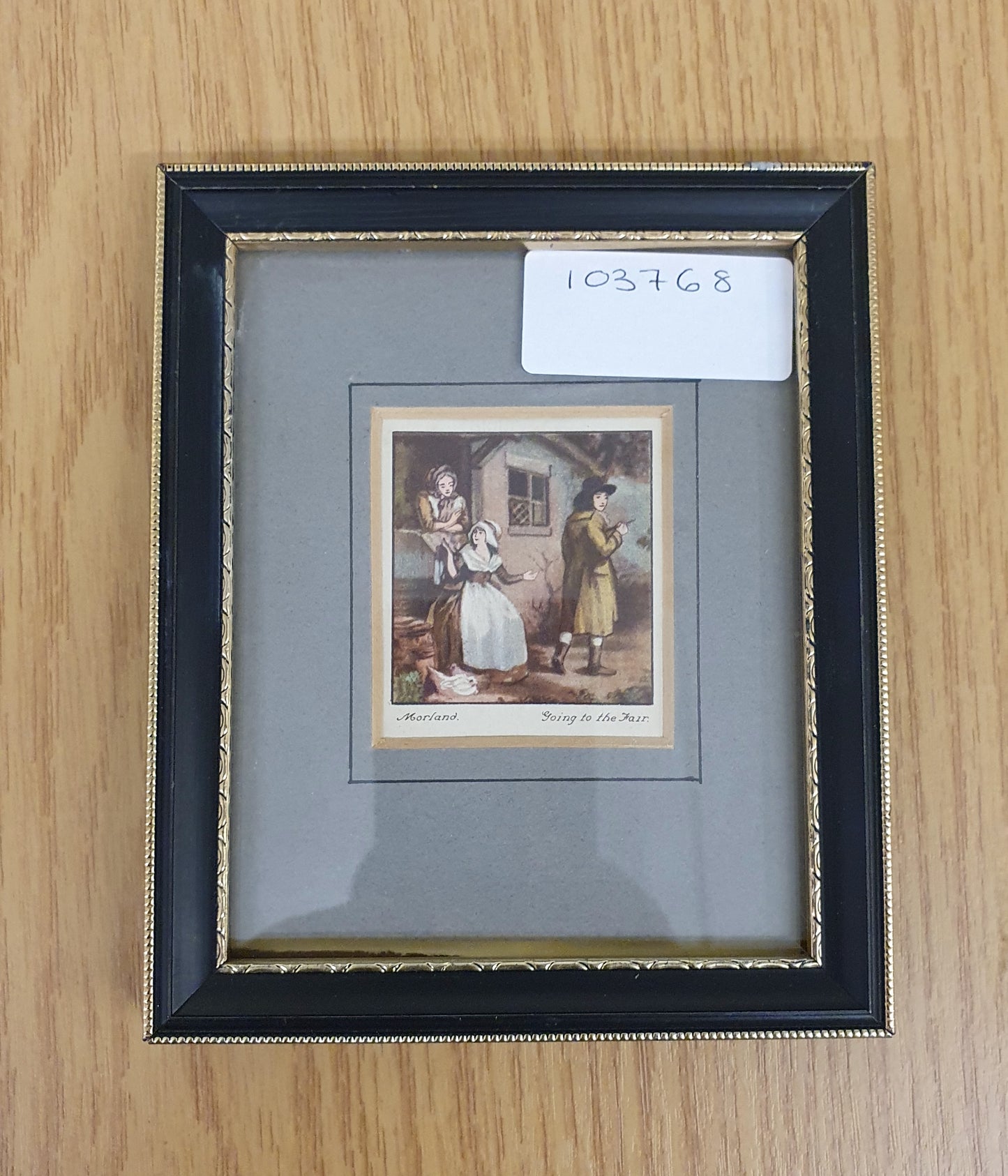 Morland "Going to the Fair" Vintage Art Print - 103768