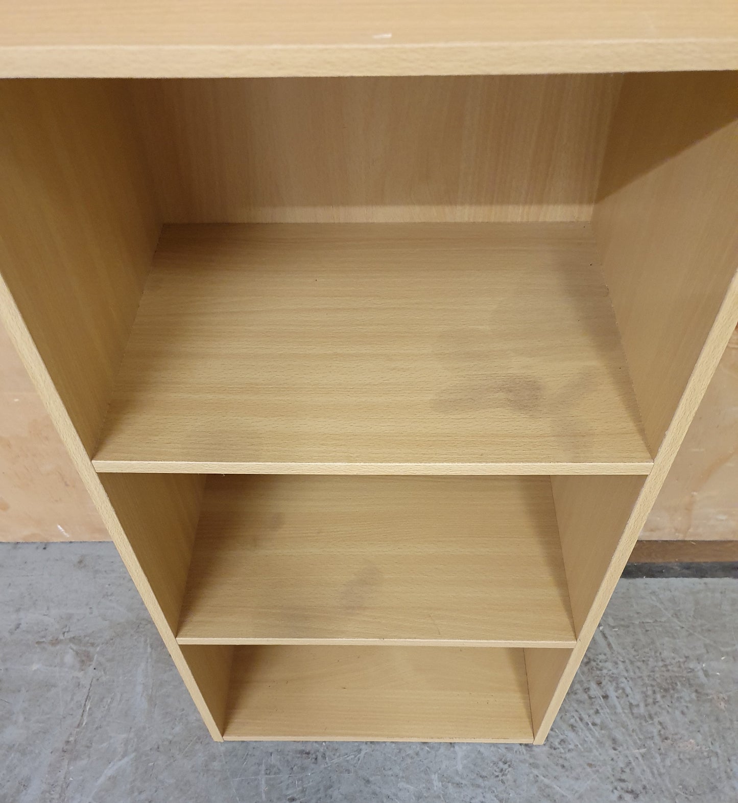 Small Wood 2 Shelf Bookcase - 130825-05