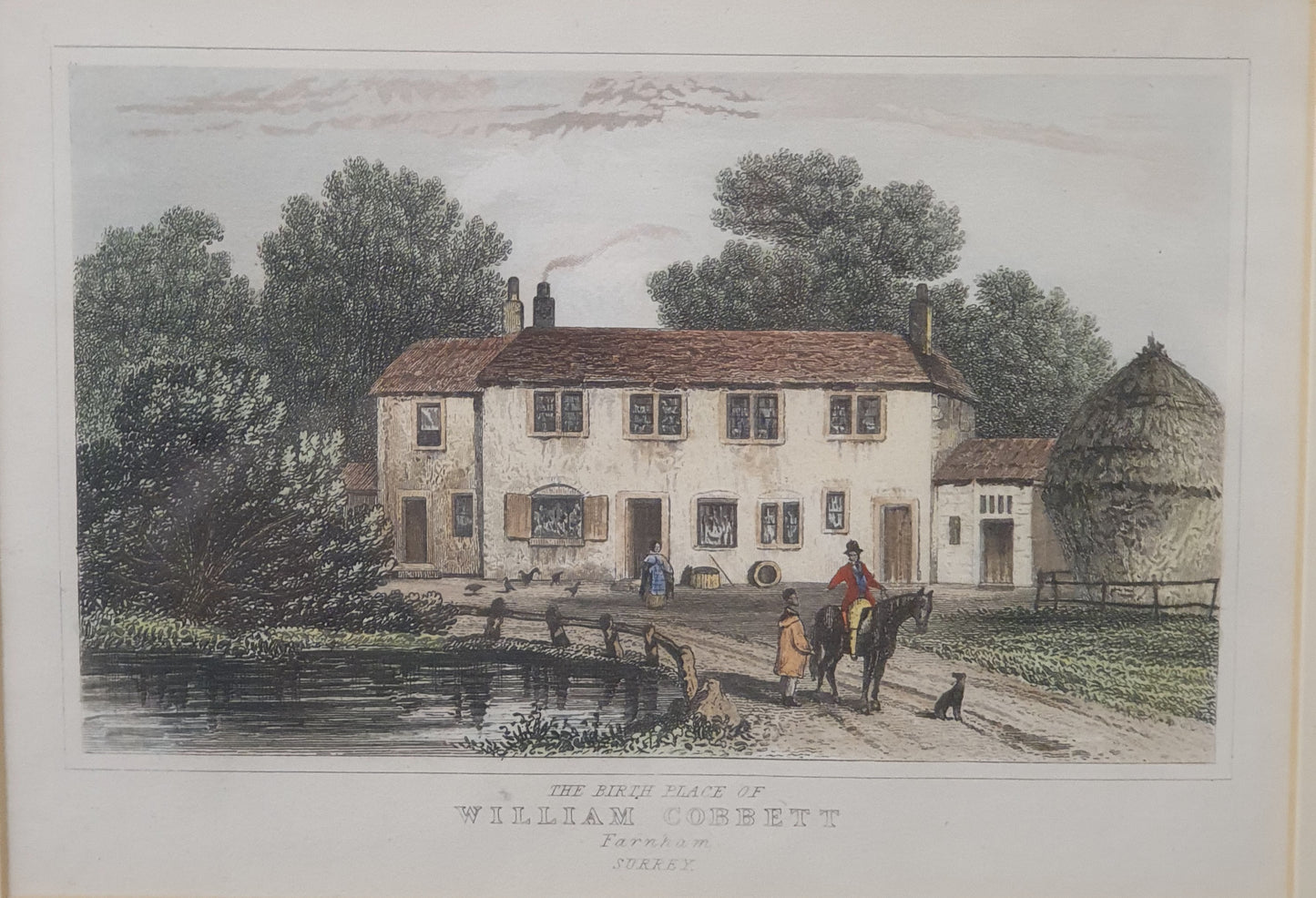 The Birth Place of William Cobbett, Farnham, Surrey Vintage Art Print - 103765