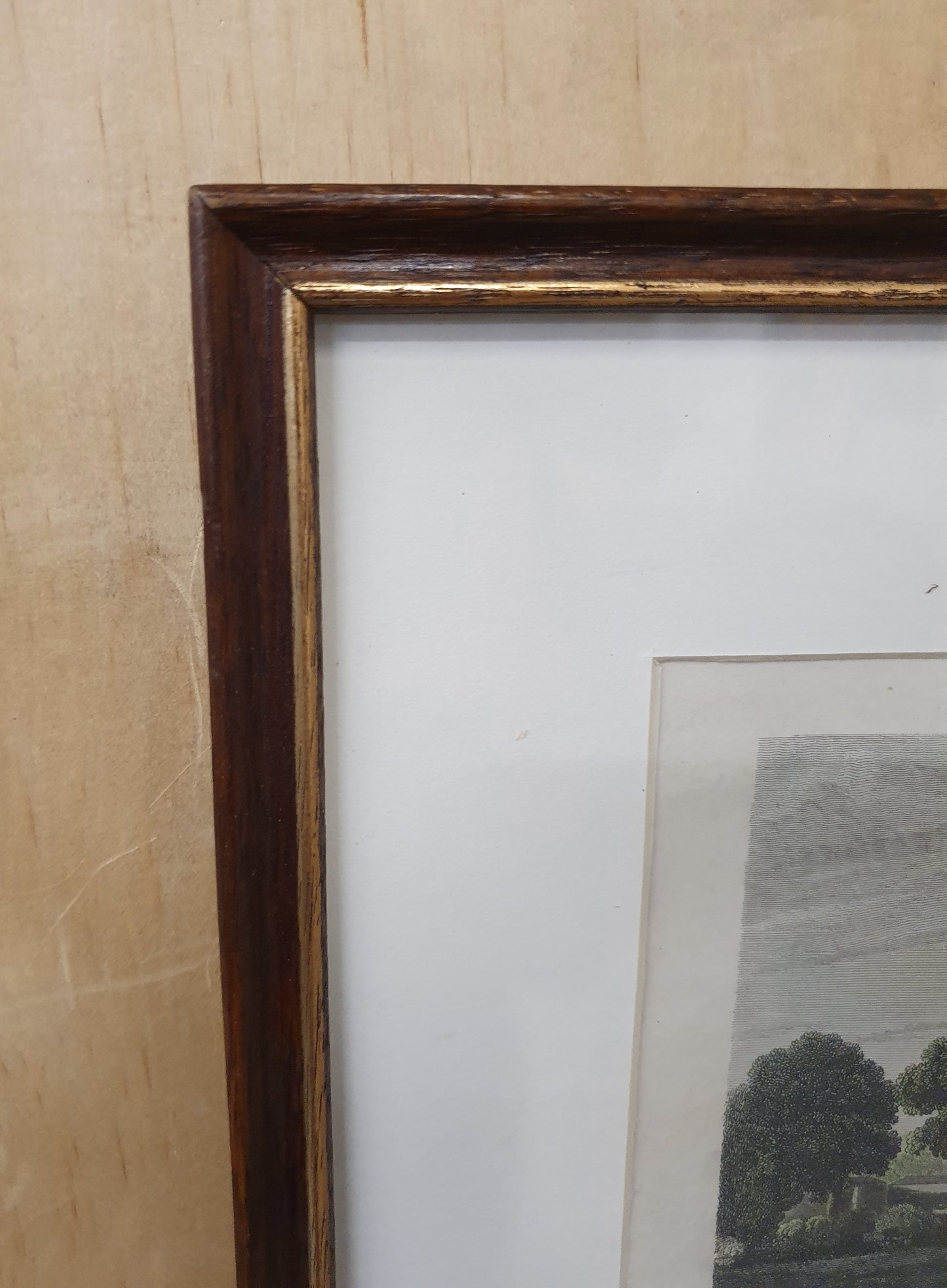 Stanmore House, Middlesex Art Print in Wooden Frame - 103758