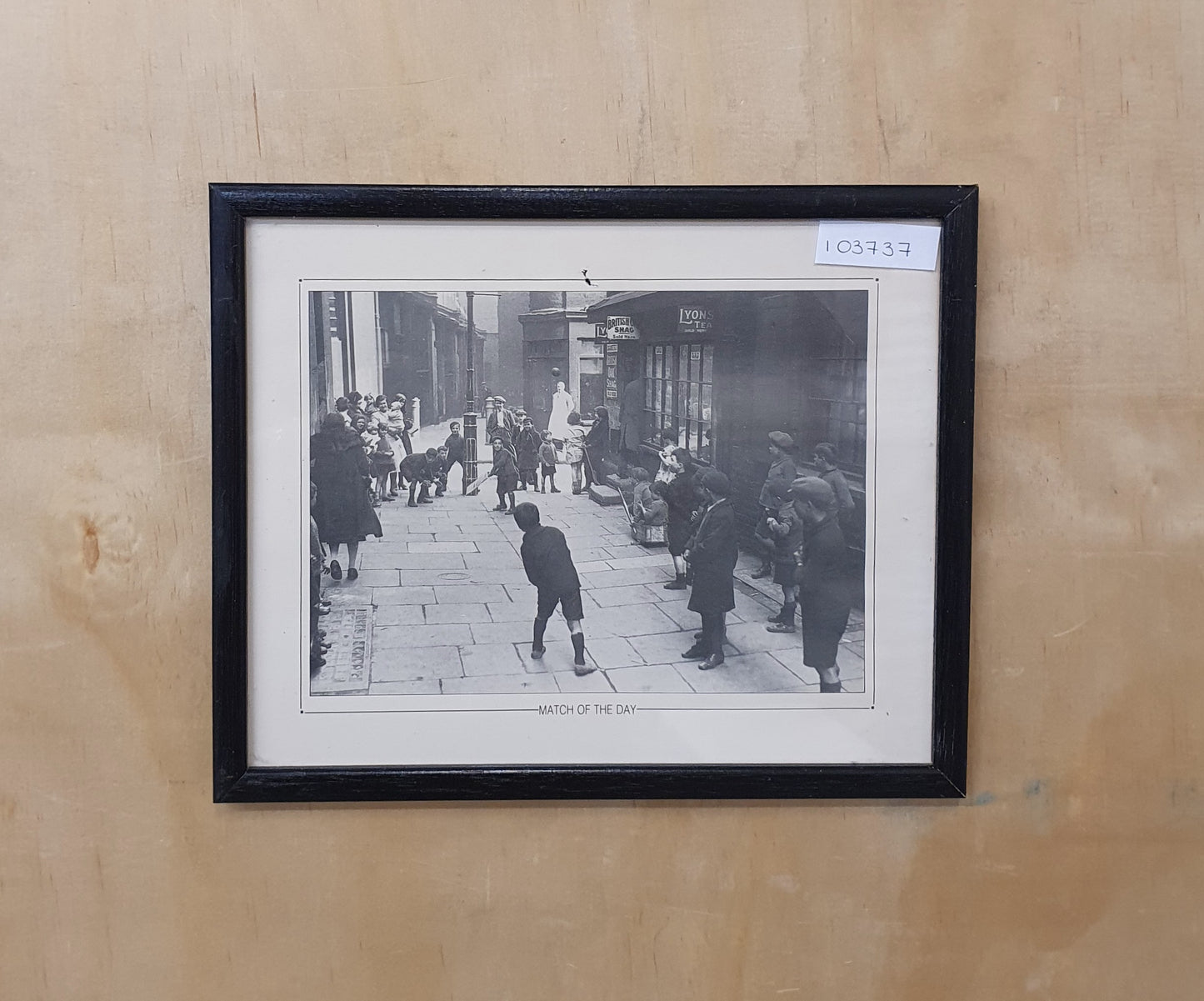 "Match of the Day" Vintage Photography Art Print - 103737