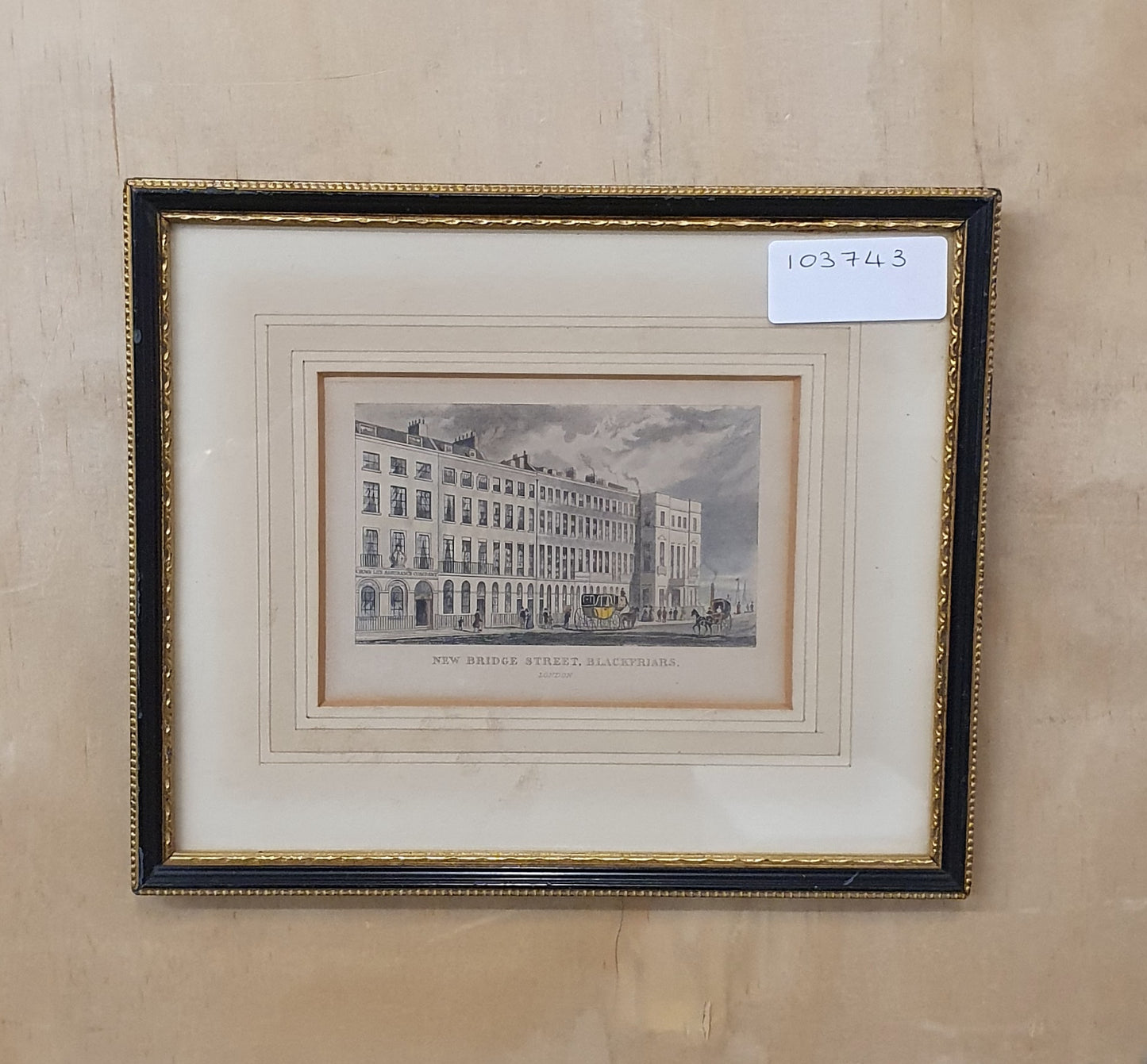 New Bridge Street, Blackfriars Vintage Art Print - 103743